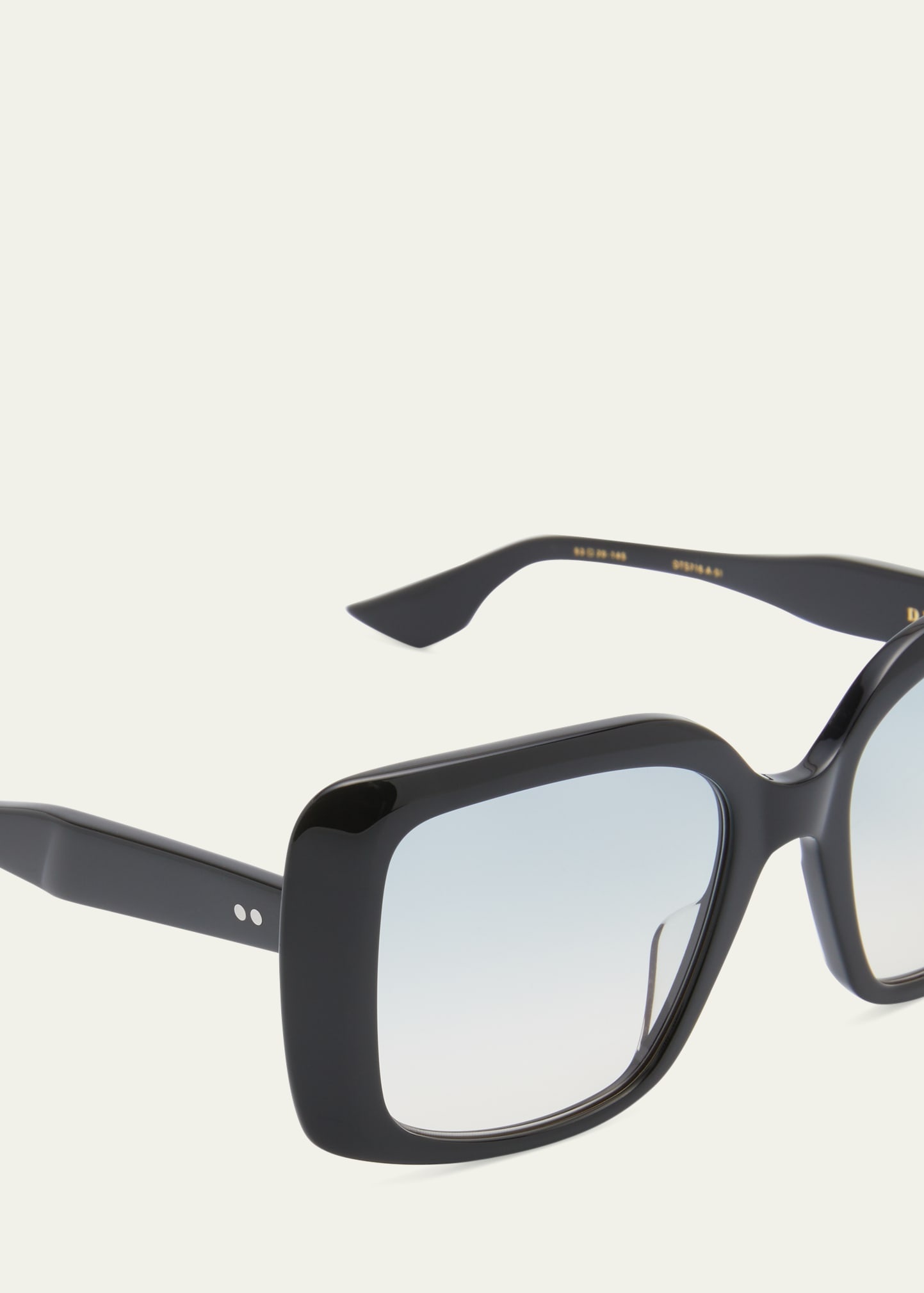 Adabrah Oversized Square Acetate Sunglasses - 4