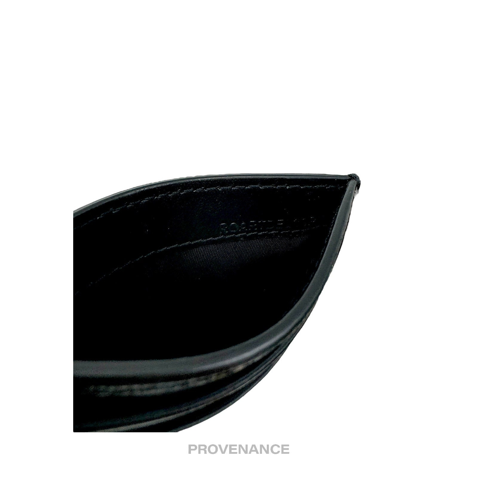 Burberry Card Holder Wallet - Logo Striped Check Black - 6