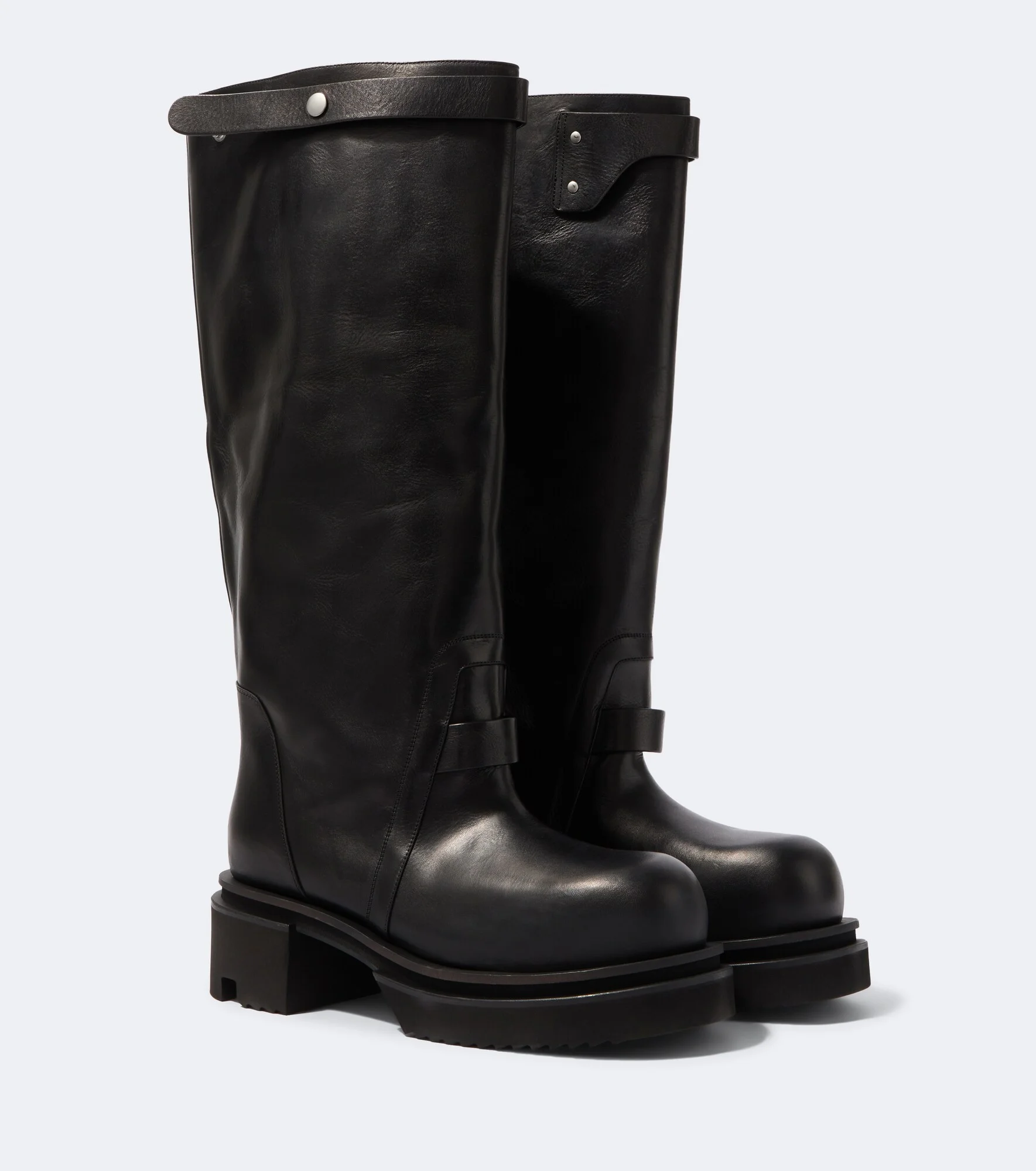 Naska leather knee-high boots - 1