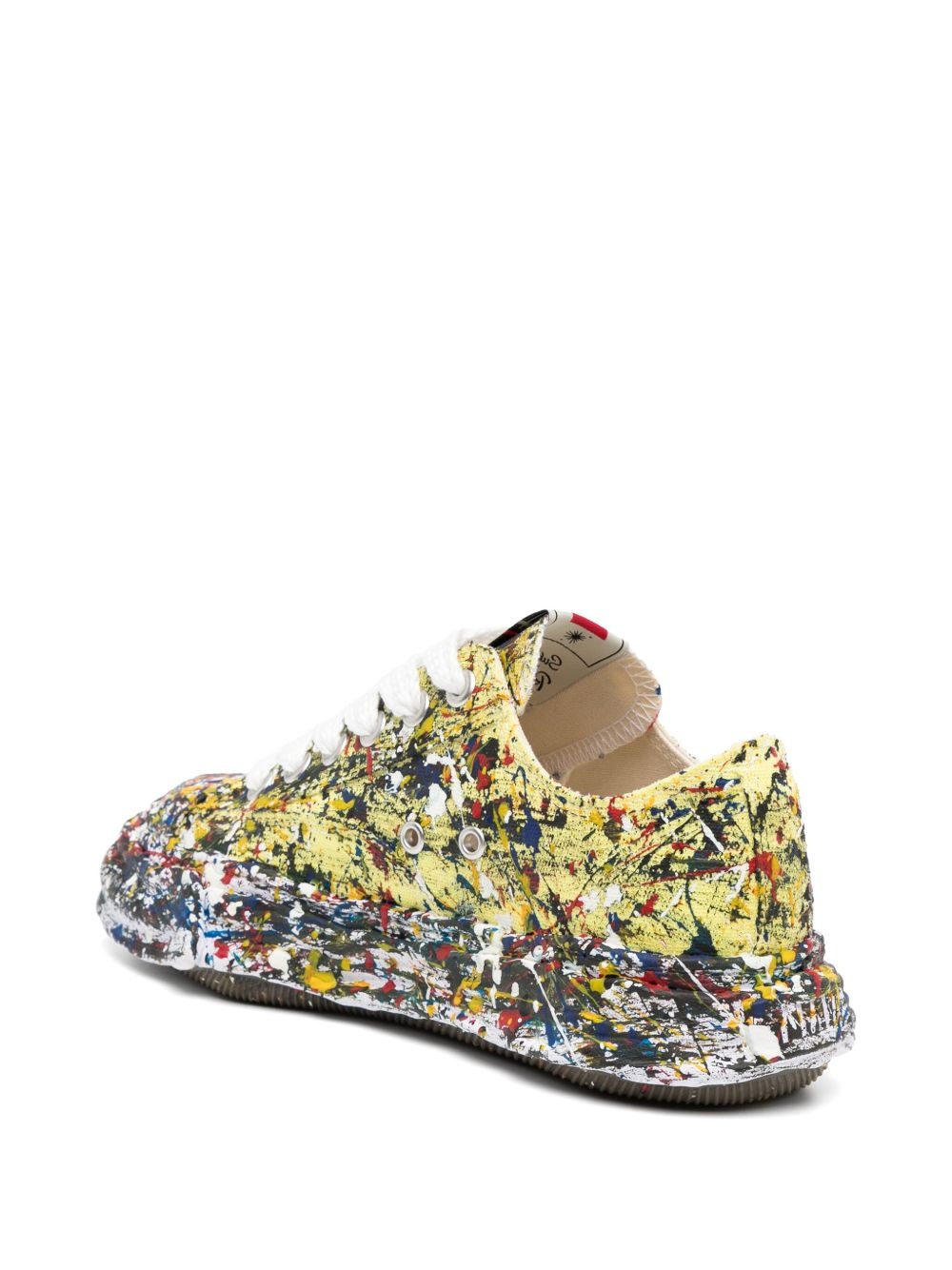 Peterson23 sputtering-paint sneakers - 3