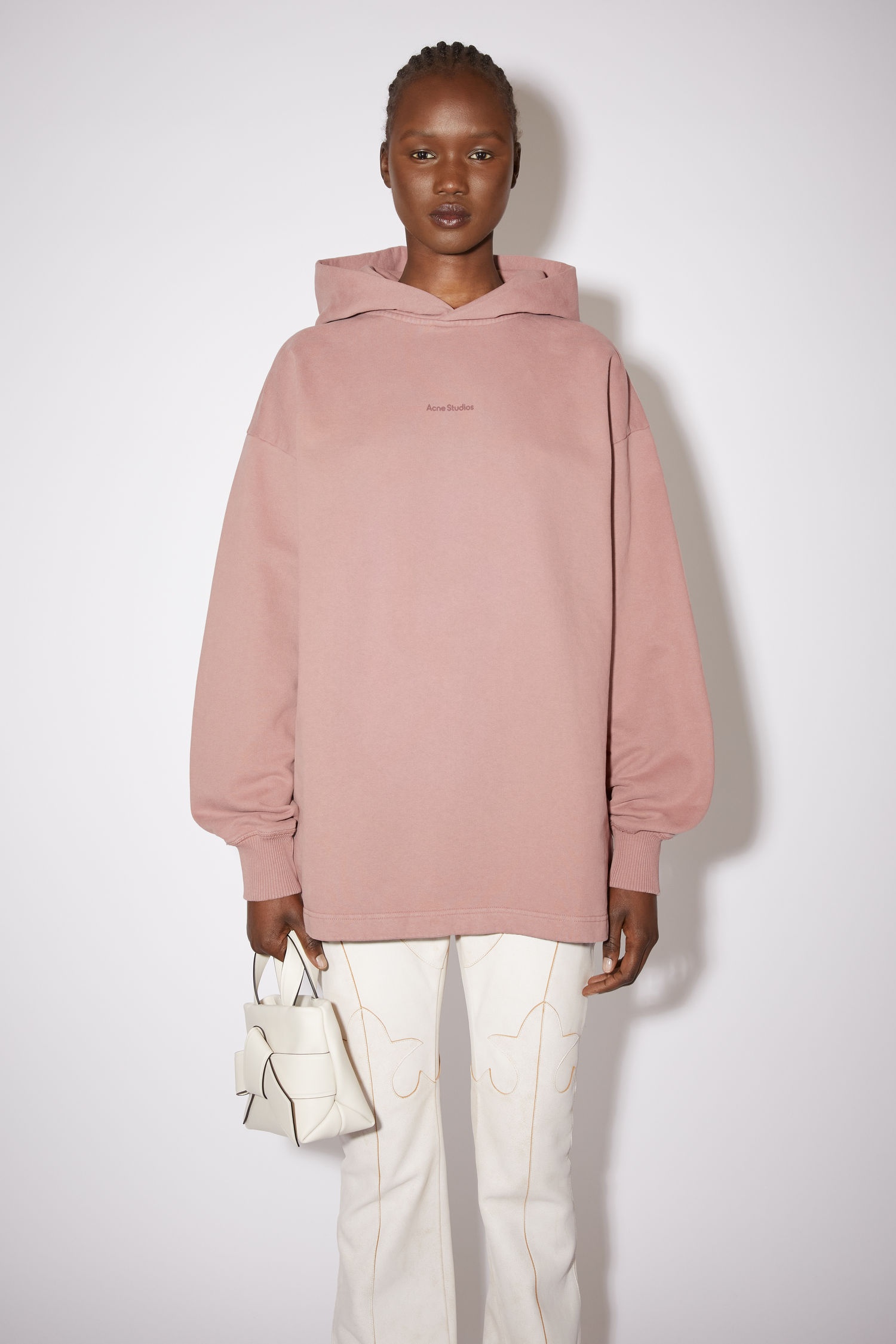 Hooded sweatshirt - Blush pink - 2