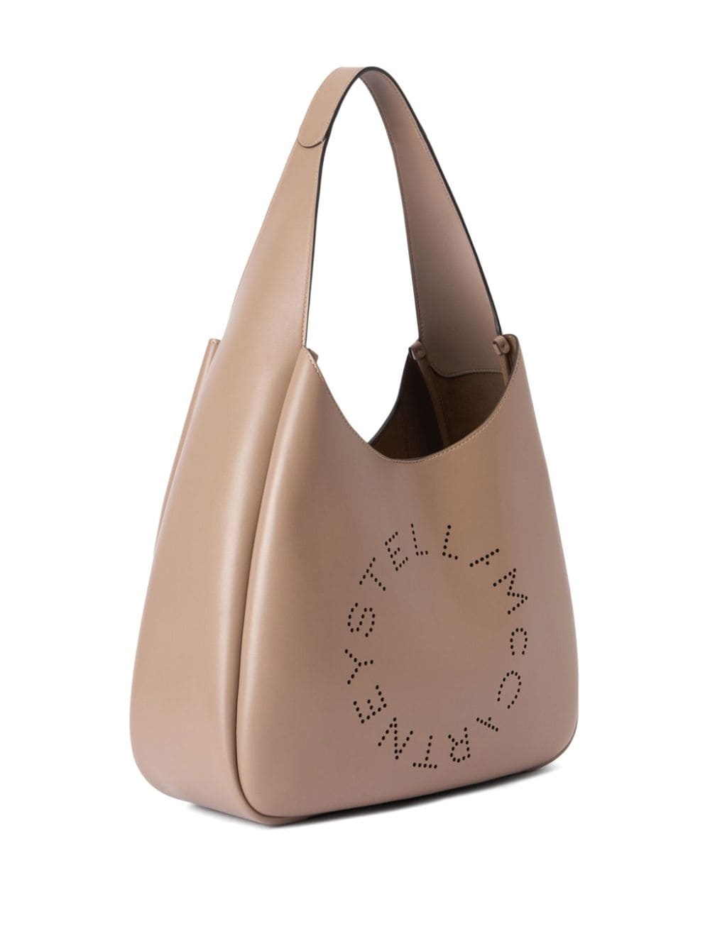 logo slouchy shoulder bag - 3