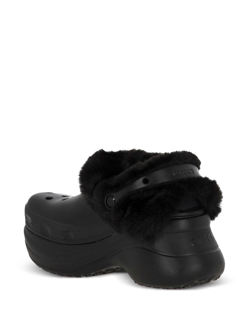 Bae textured lined platform slip-on 3