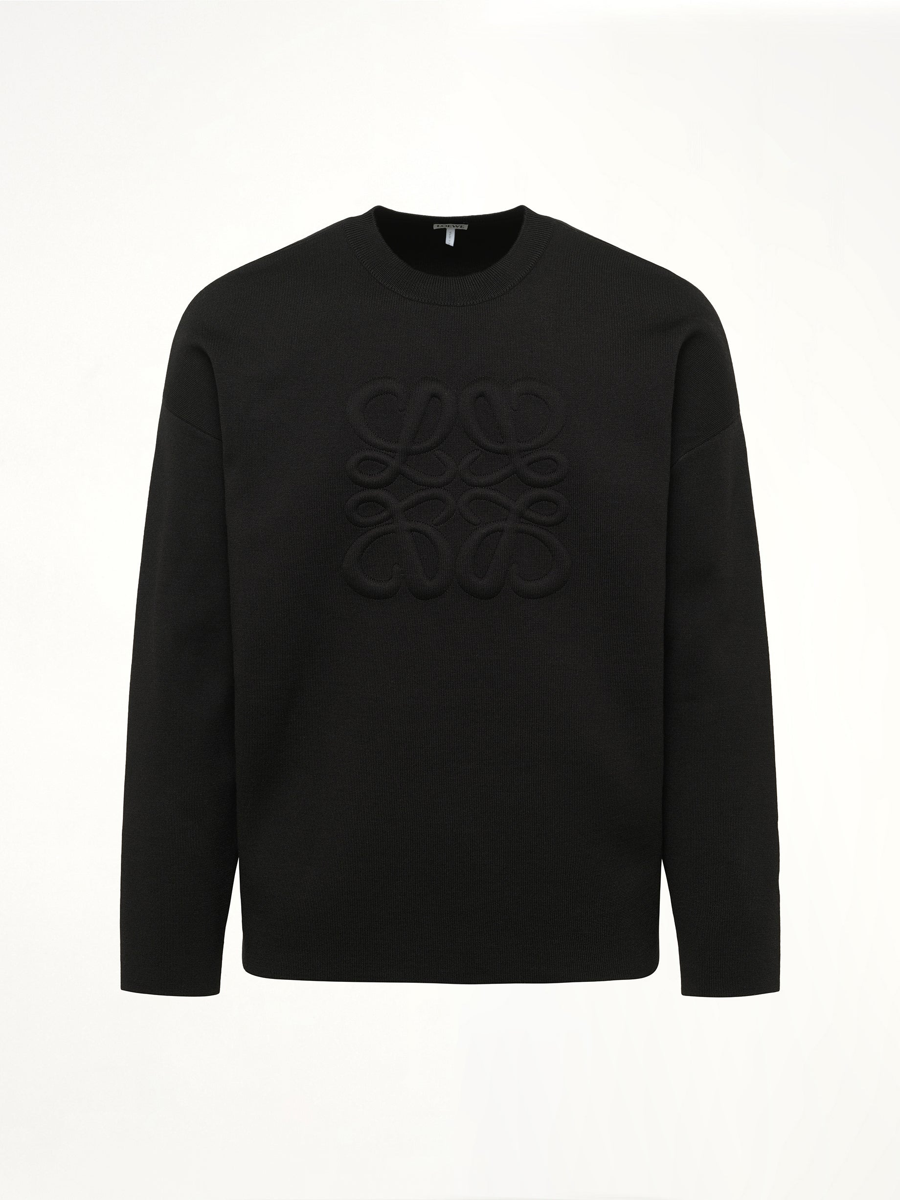 Anagram Sweater in Black - 2