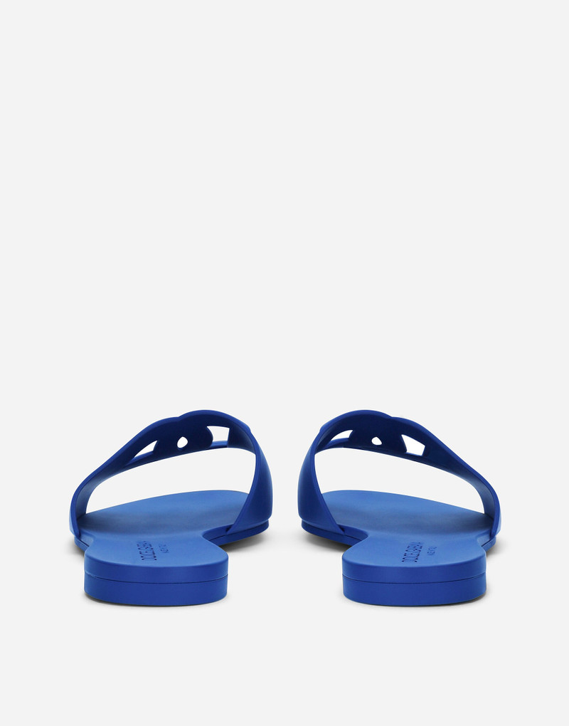 Dolce & Gabbana Rubber beachwear sliders outlook