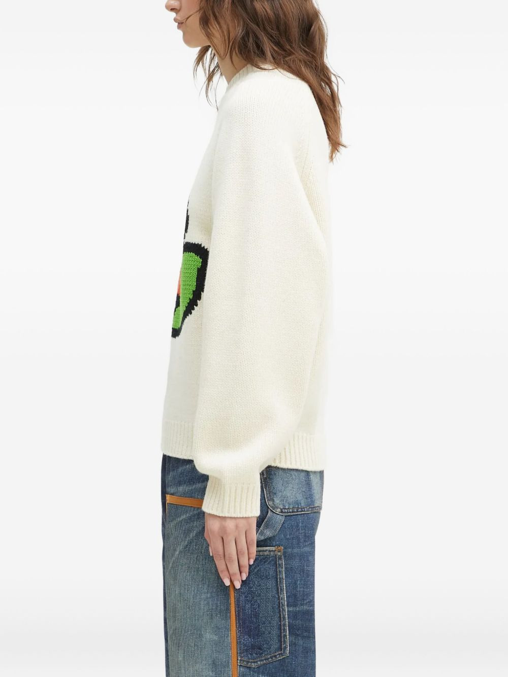 Kenzo Pop flower-applique jumper - 4
