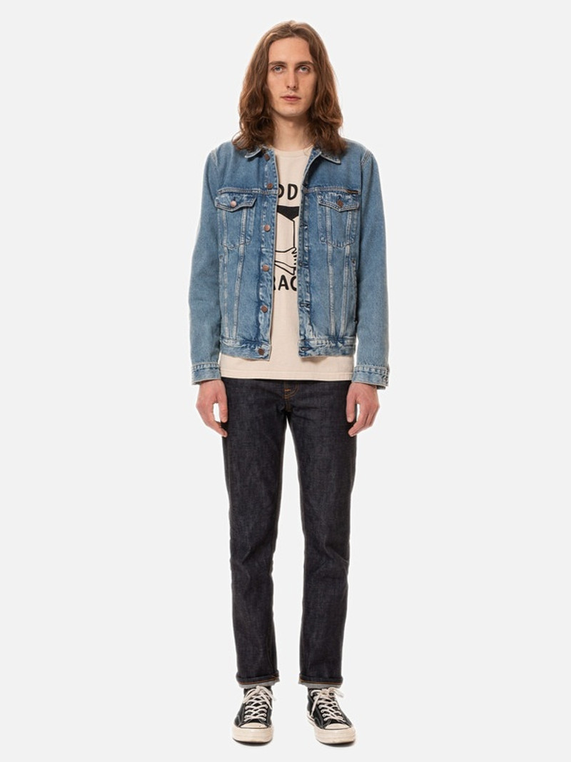 Nudie Jeans Gritty Jackson Dry Ruby Selvage outlook