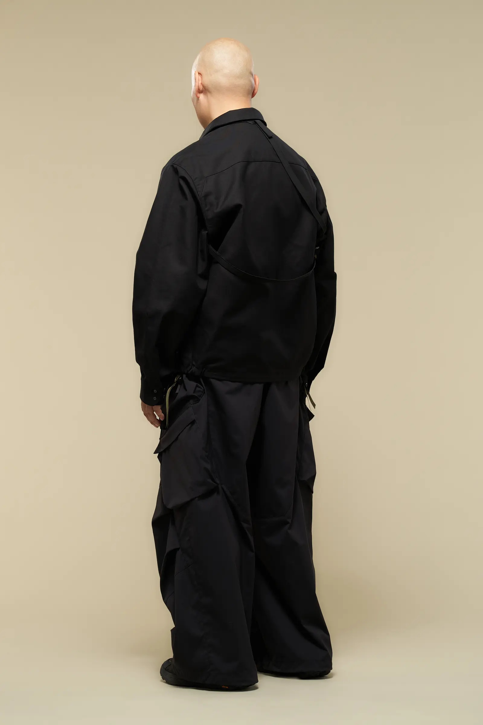 J121A-KI Cotton Jacket Black - 3