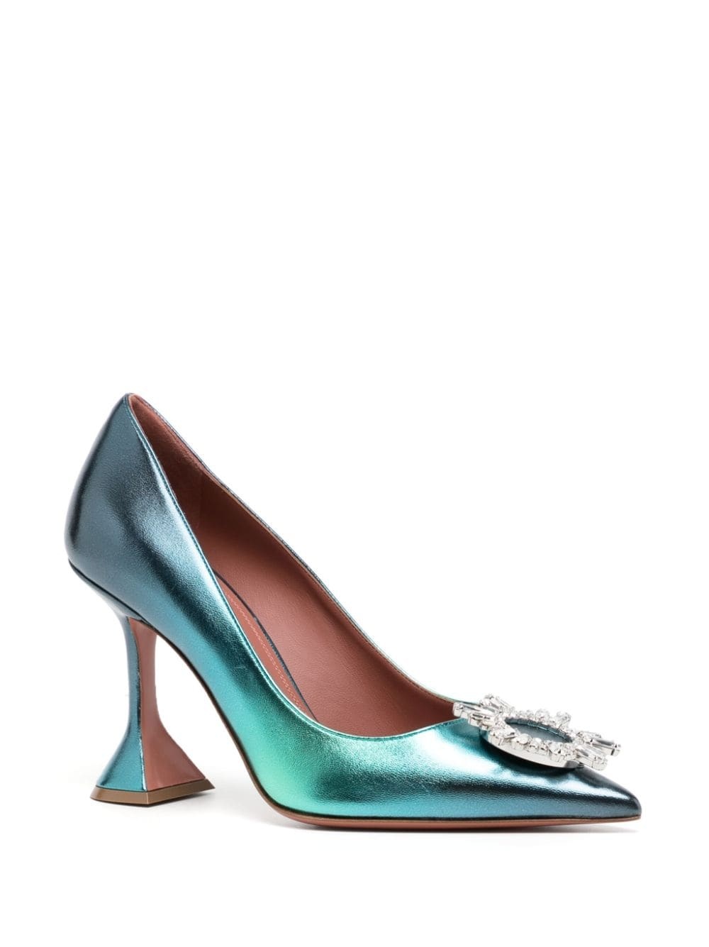 Begum crystal-embellished 105mm pumps - 2