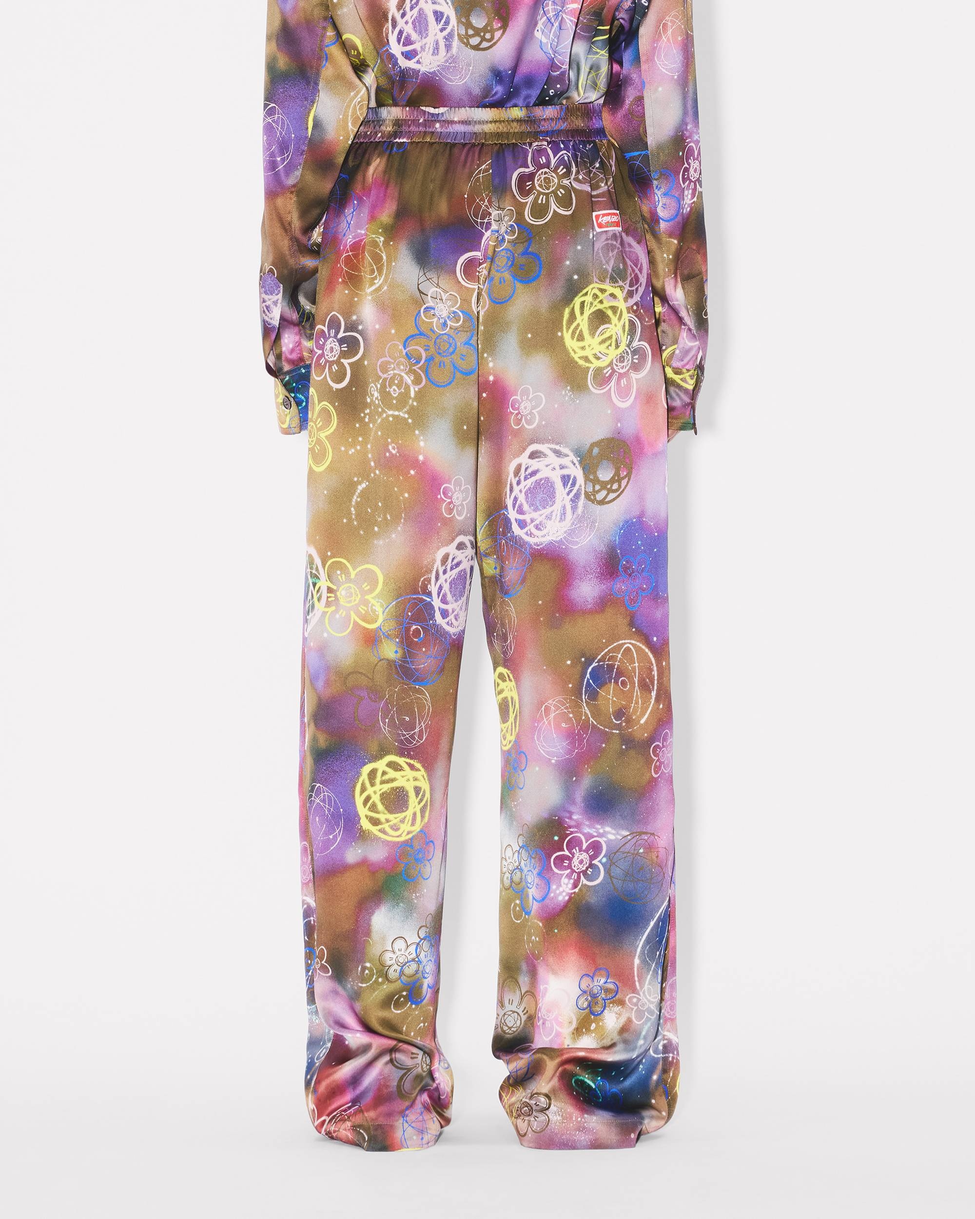 'Kenzo x Futura 2000' pants in silk - 5