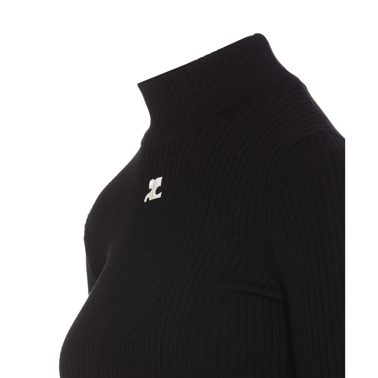 Courreges Women Reedition Knit Long Sleeves Top - 3