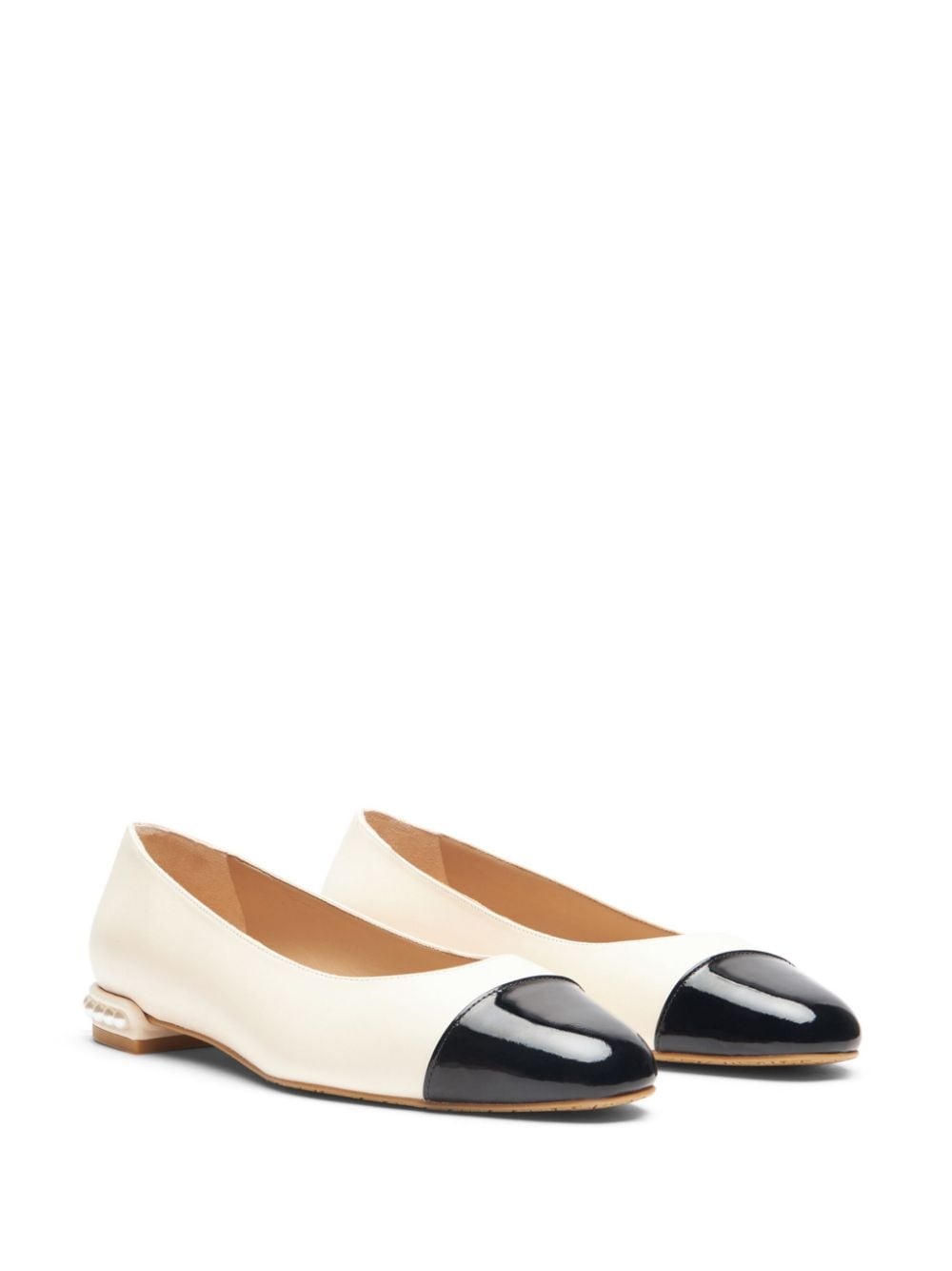 Pearl Flat leather ballerina shoes - 2