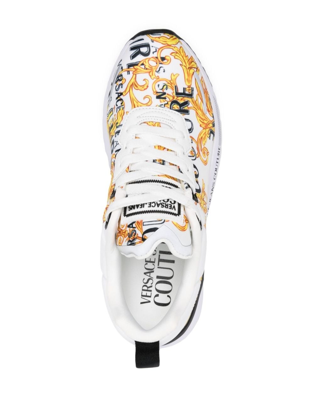 Dynamic Barocco-print sneakers - 4