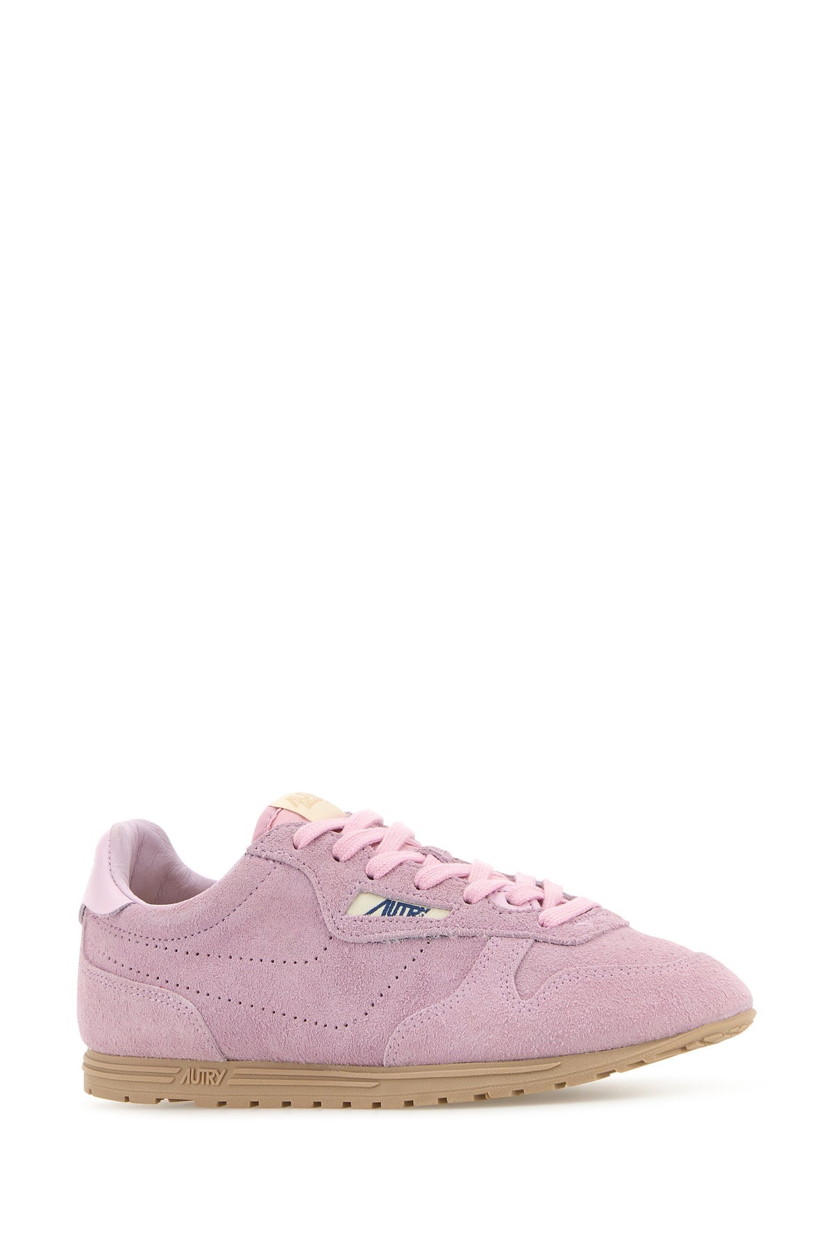 Pink suede Windspin sneakers - 2