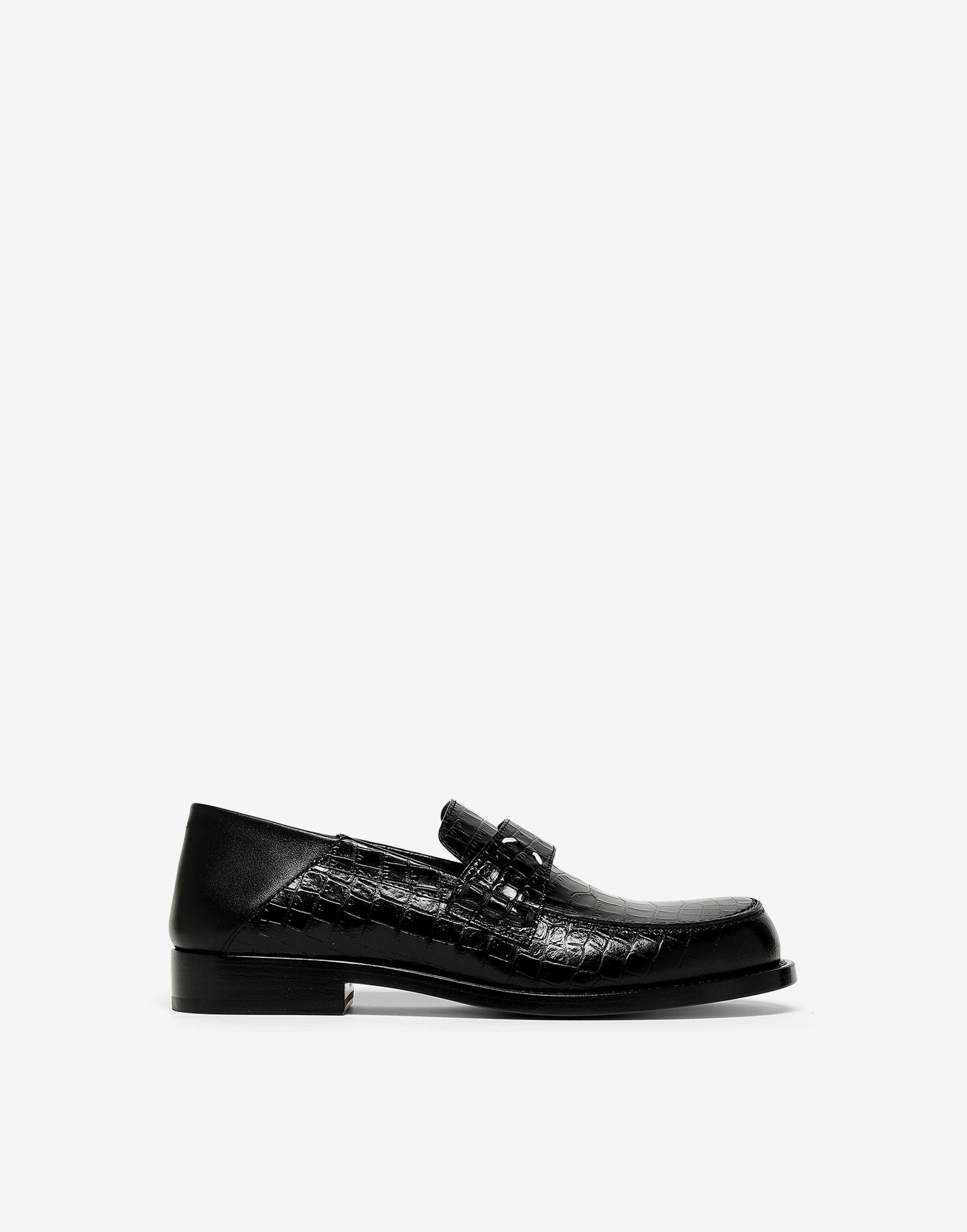 Camden croc-effect loafers - 1