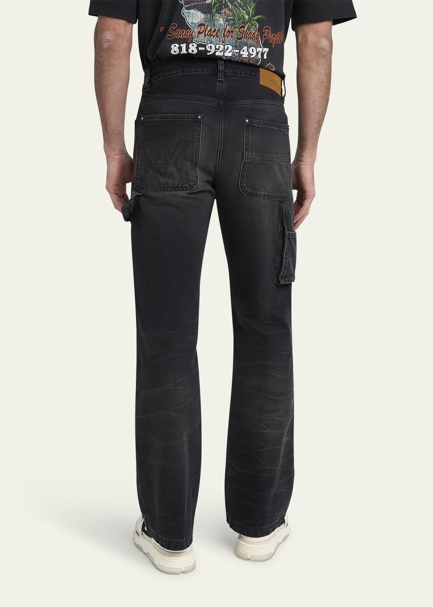 Men's MA Quad Suede Panel Carpenter Jeans - 3