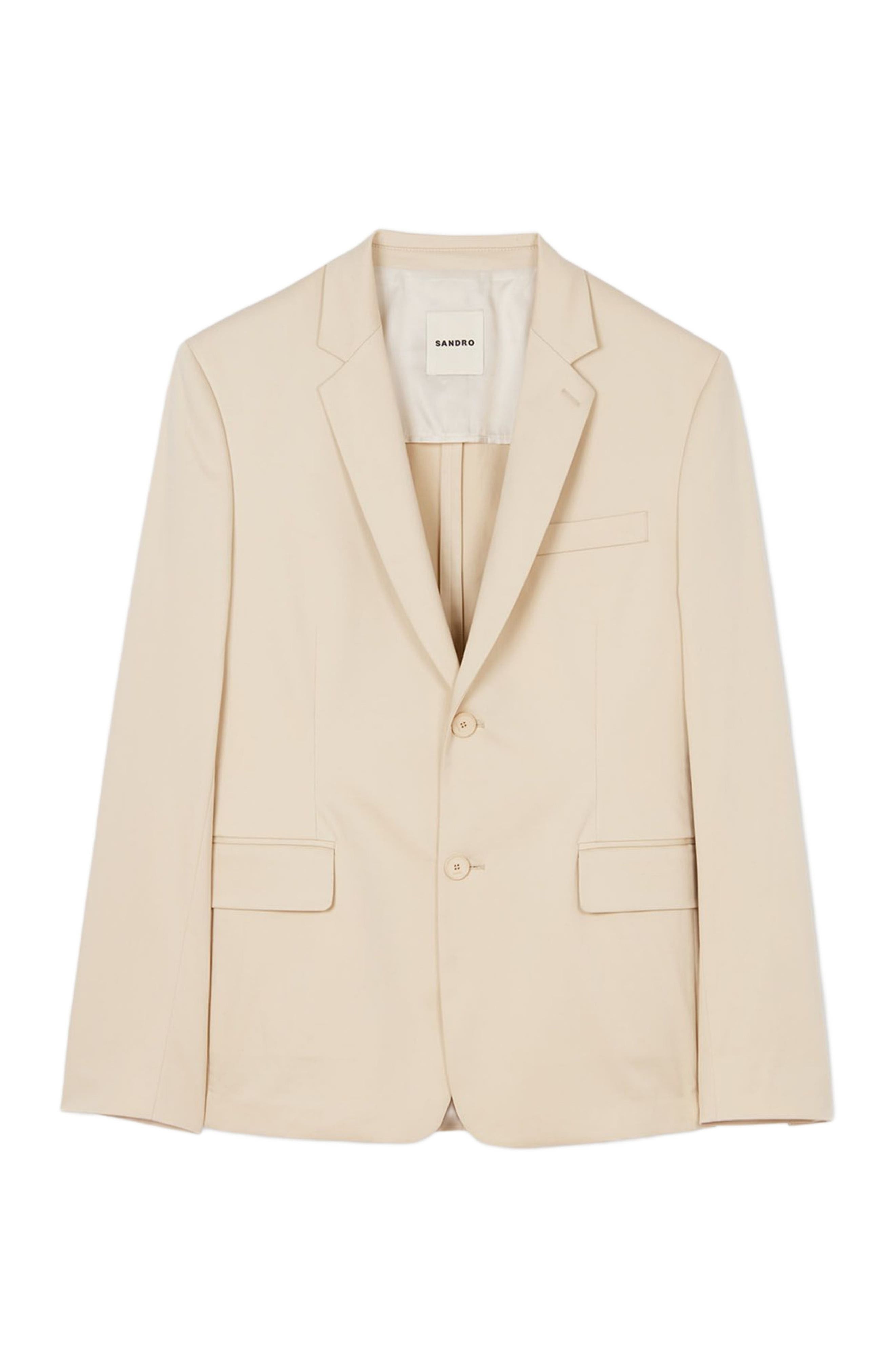 SANDRO Suit jacket in Ivory. at Nordstrom - 5