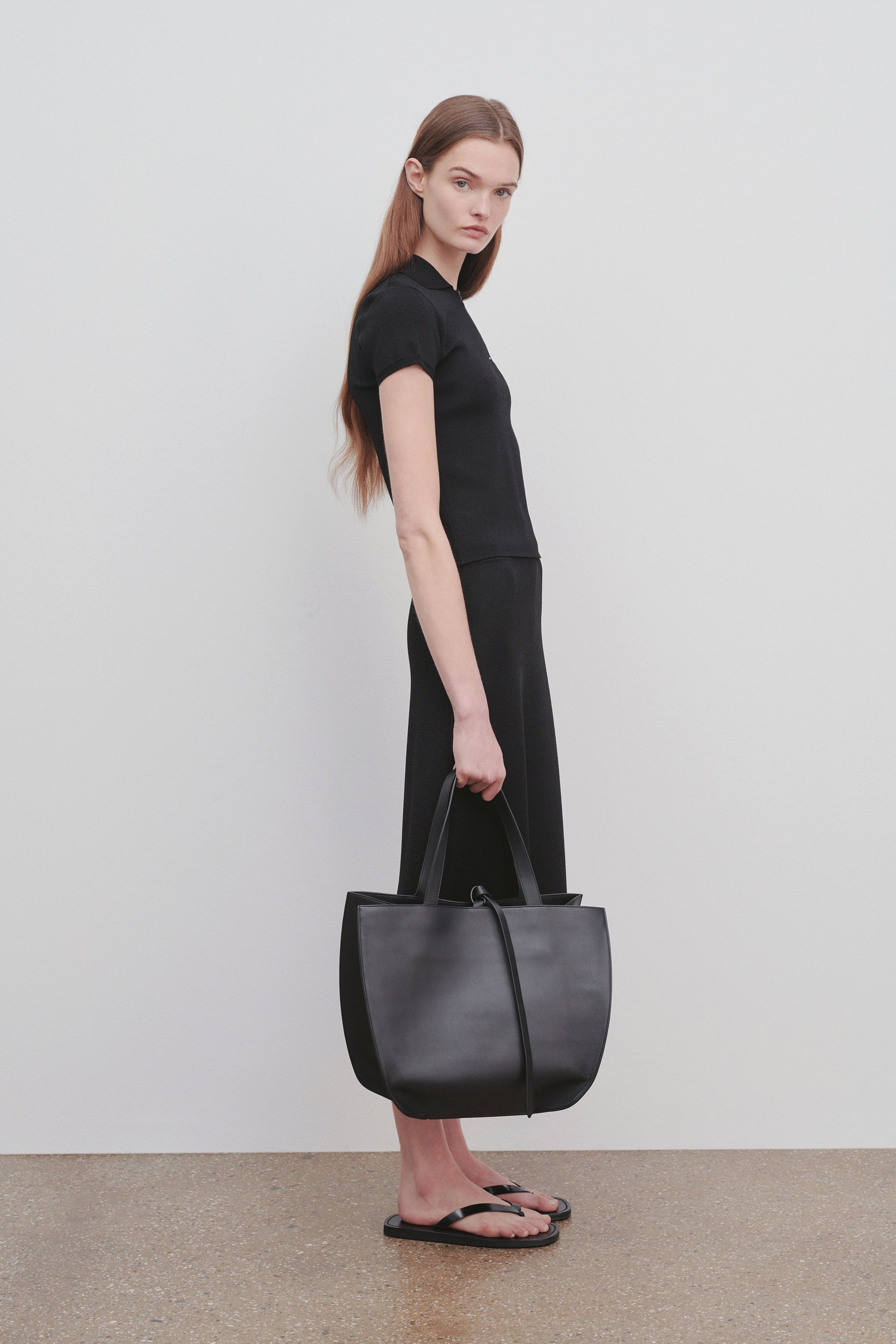 Graham leather tote bag