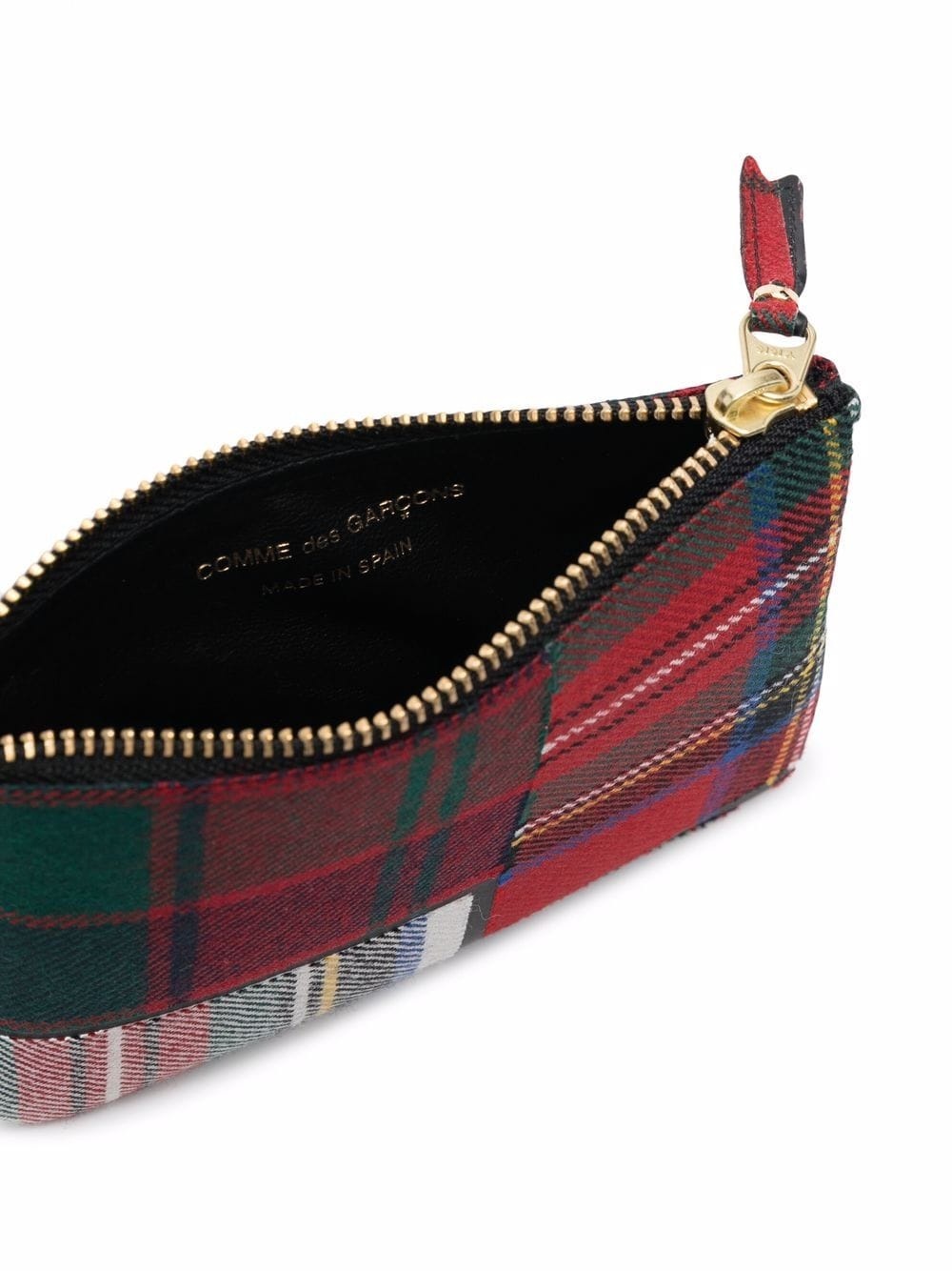 tartan-patchwork wallet - 3