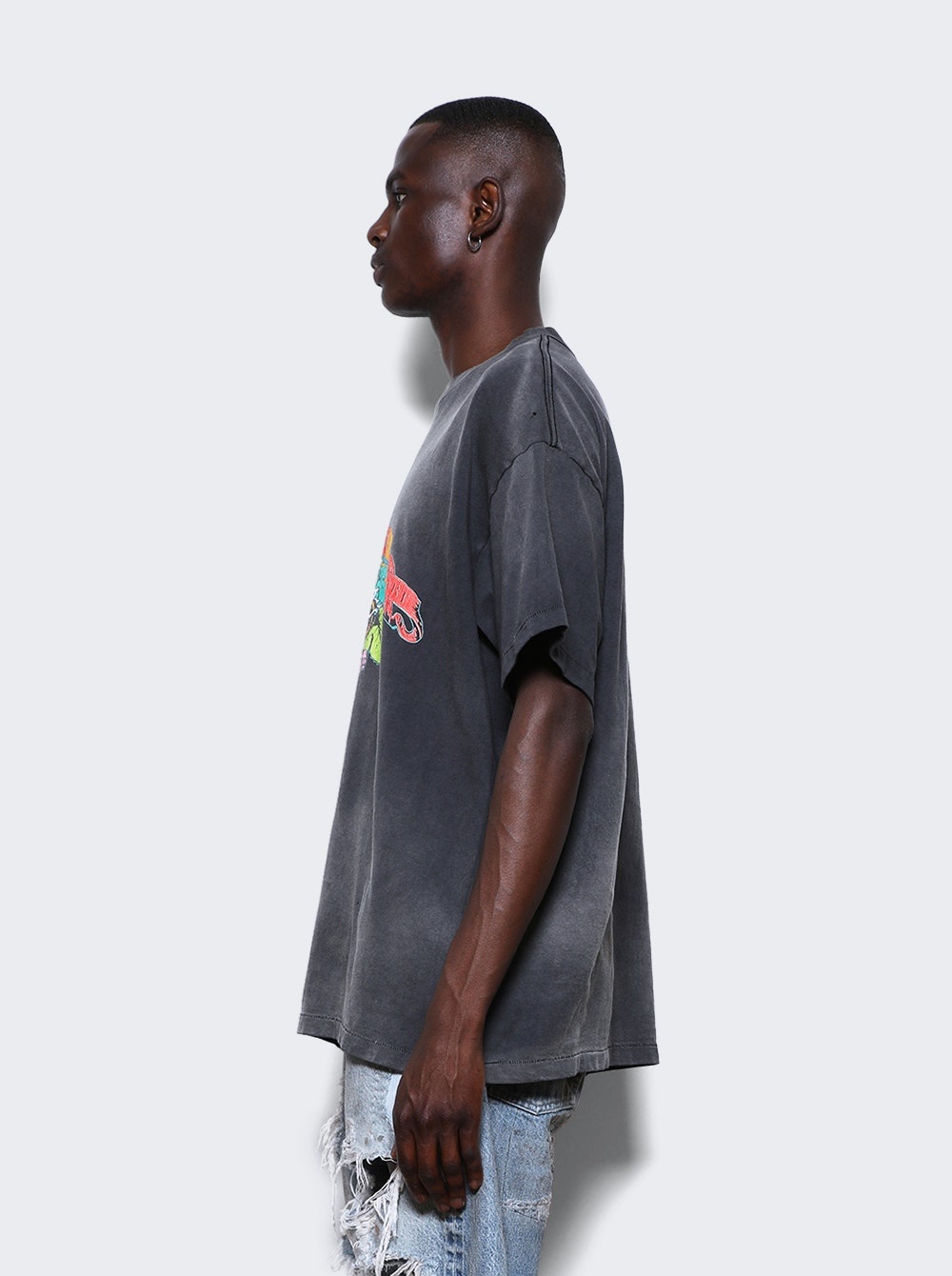 X Lastman Graphic Tee Black - 4