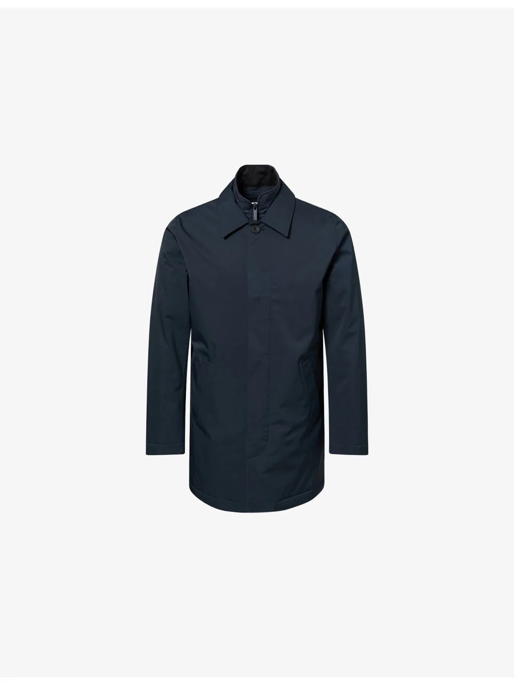 Blake Layered Woven Trench Coat - 1