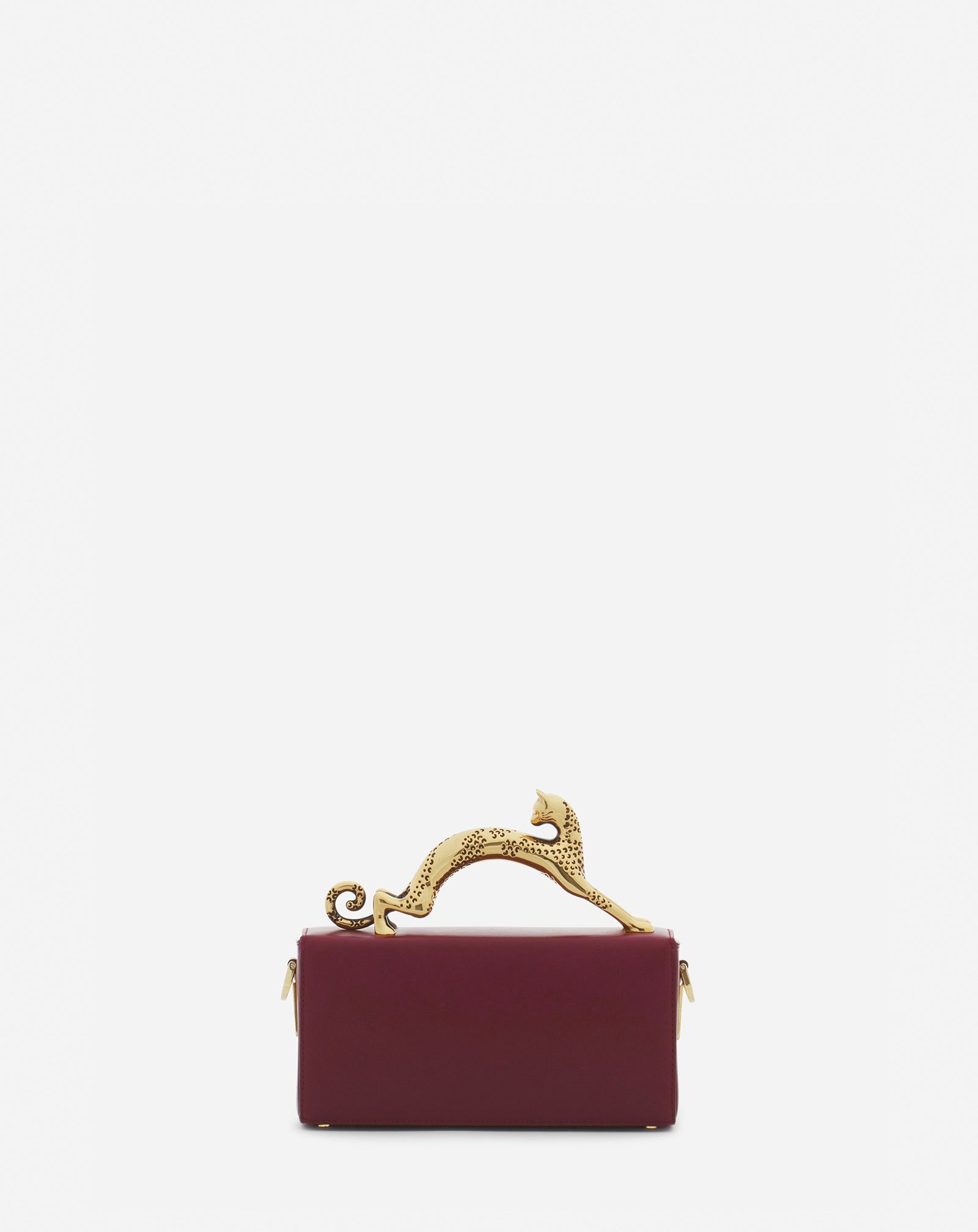 NANO PENCIL CAT LEATHER BAG - 4
