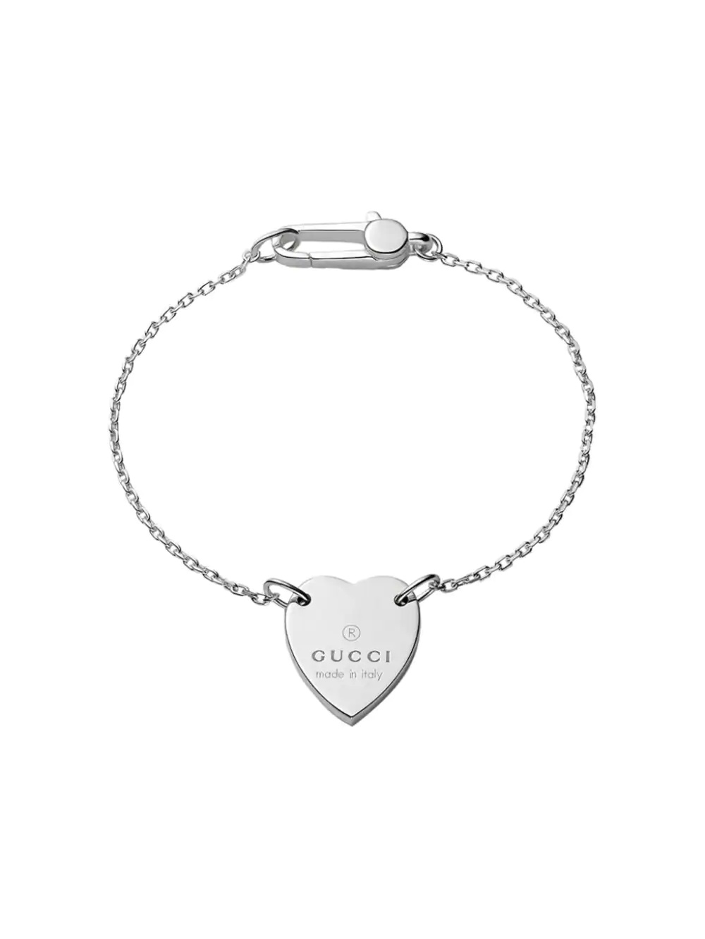 Bracelet with Gucci trademark heart - 1