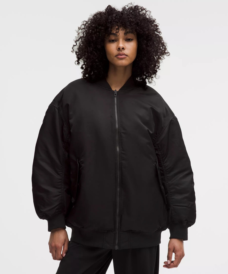 Oversized 600-Down-Fill Bomber Jacket 1