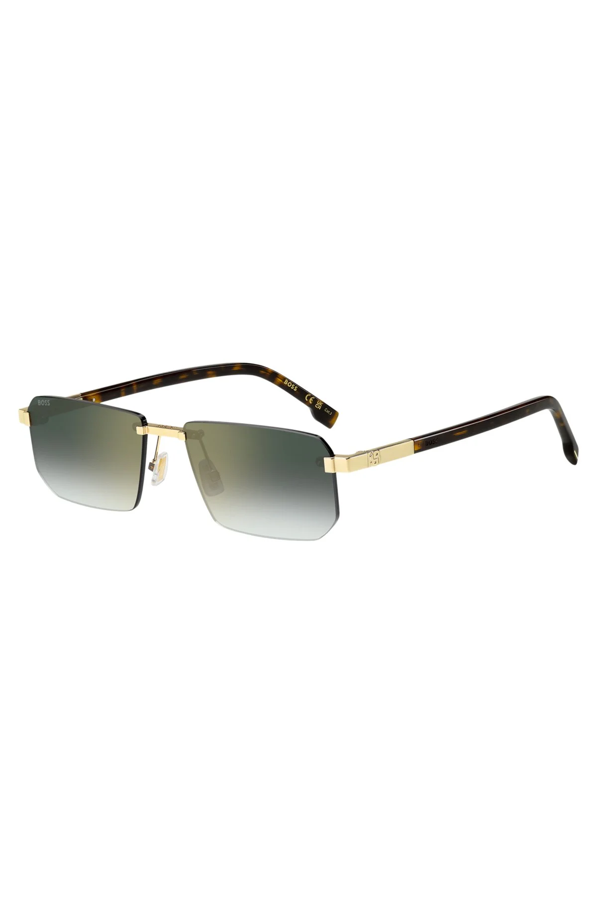 RIMLESS SUNGLASSES WITH DOUBLE B MONOGRAM - 1