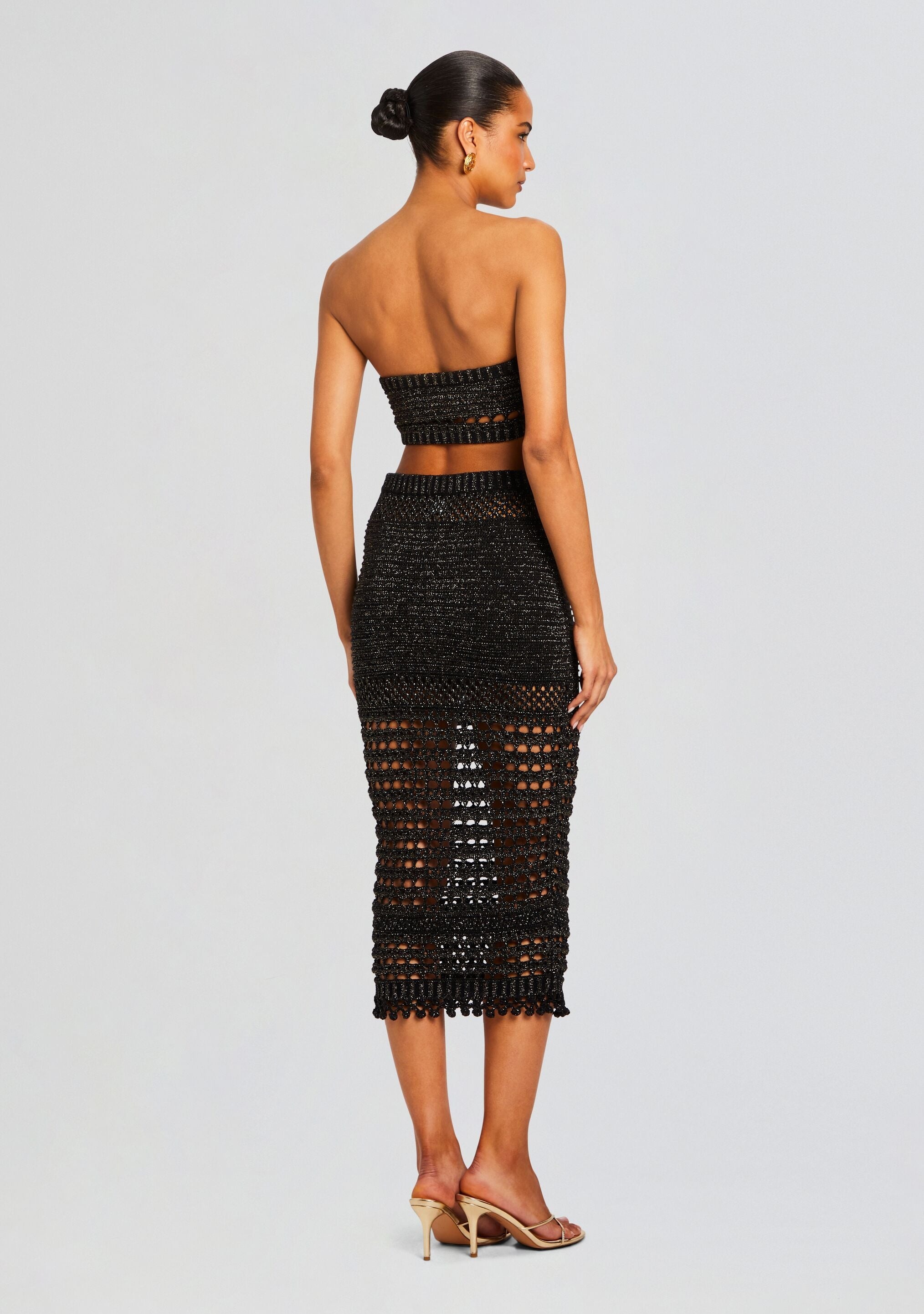 RAYA KNIT CROCHET SKIRT - 4