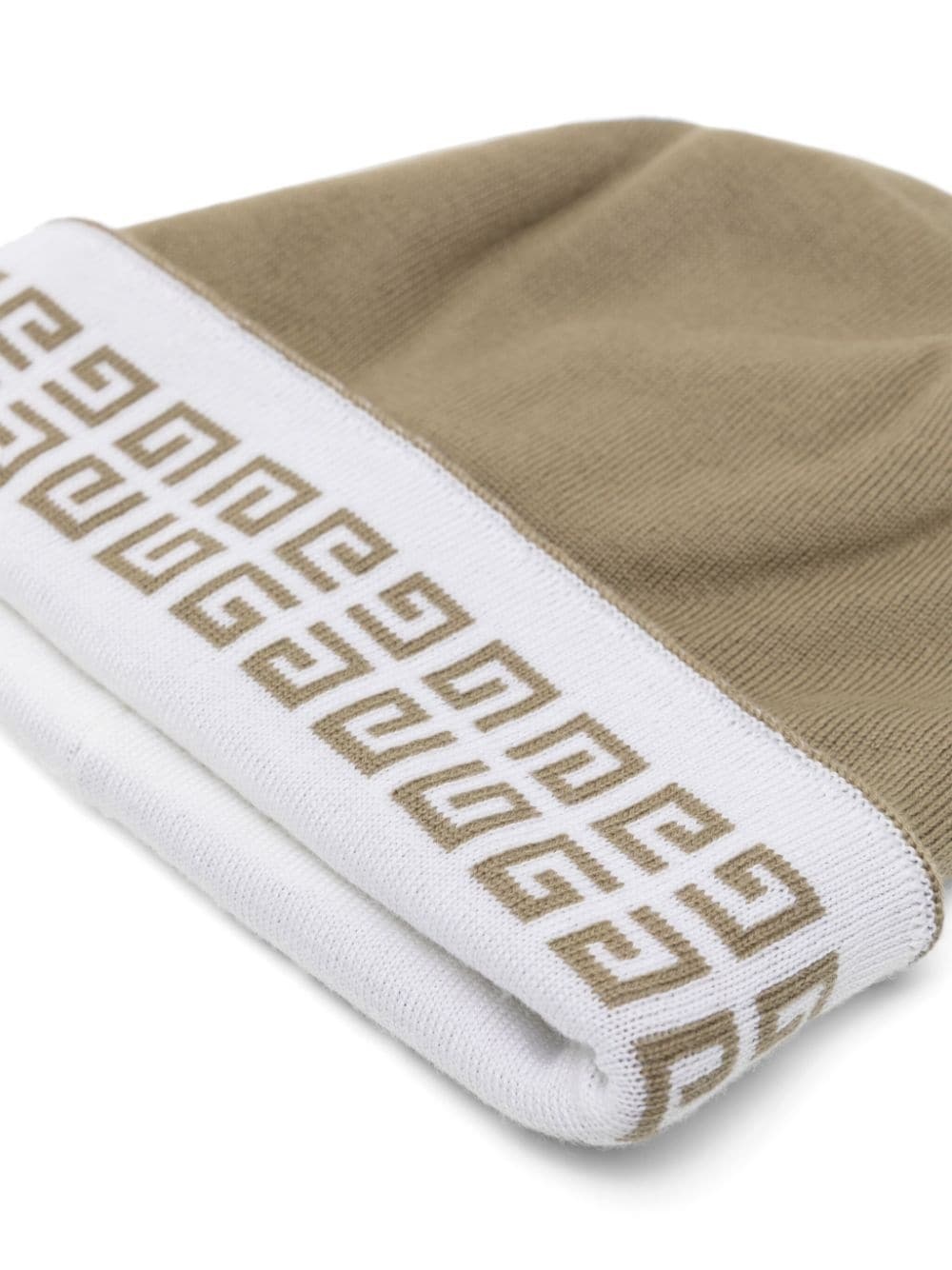4G-print wool beanie - 2