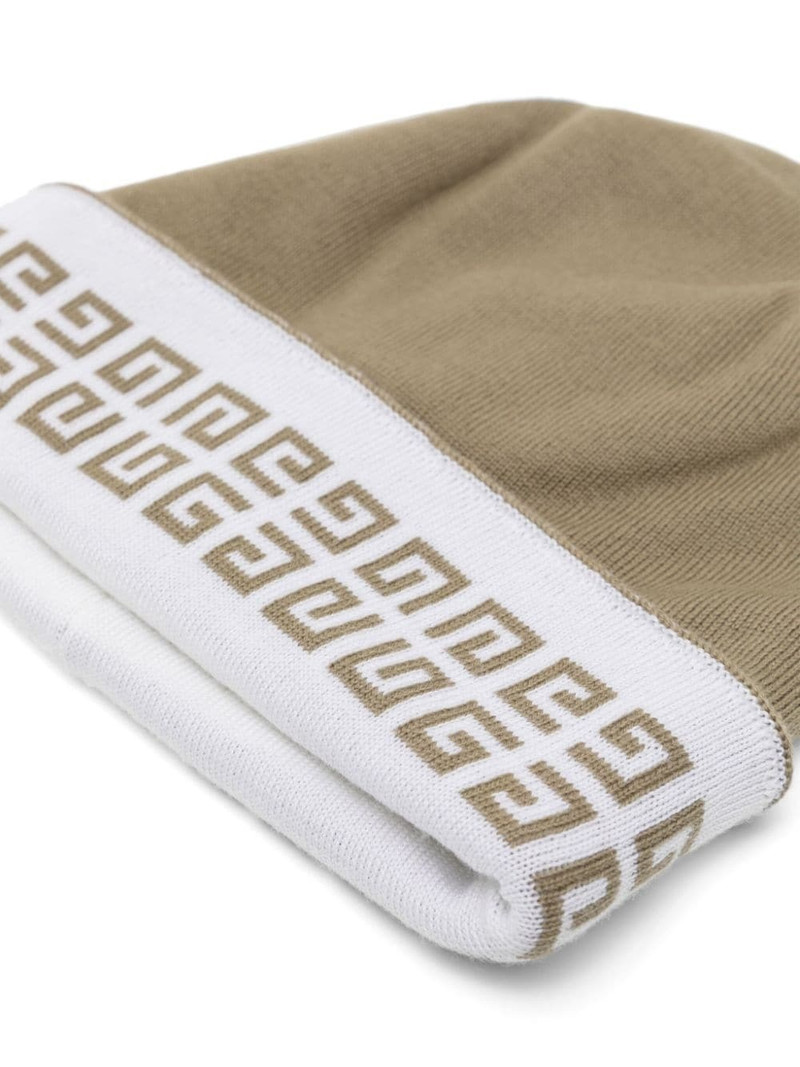 Givenchy 4G-print wool beanie outlook