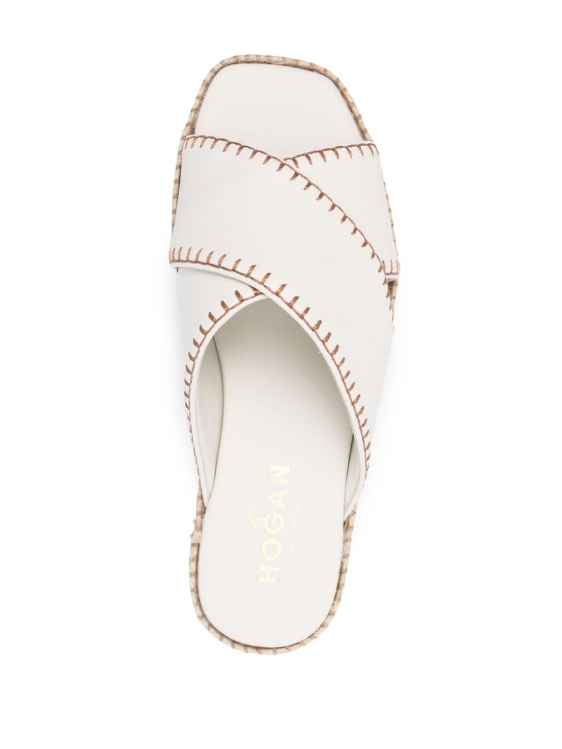 H660 leather sandals 4