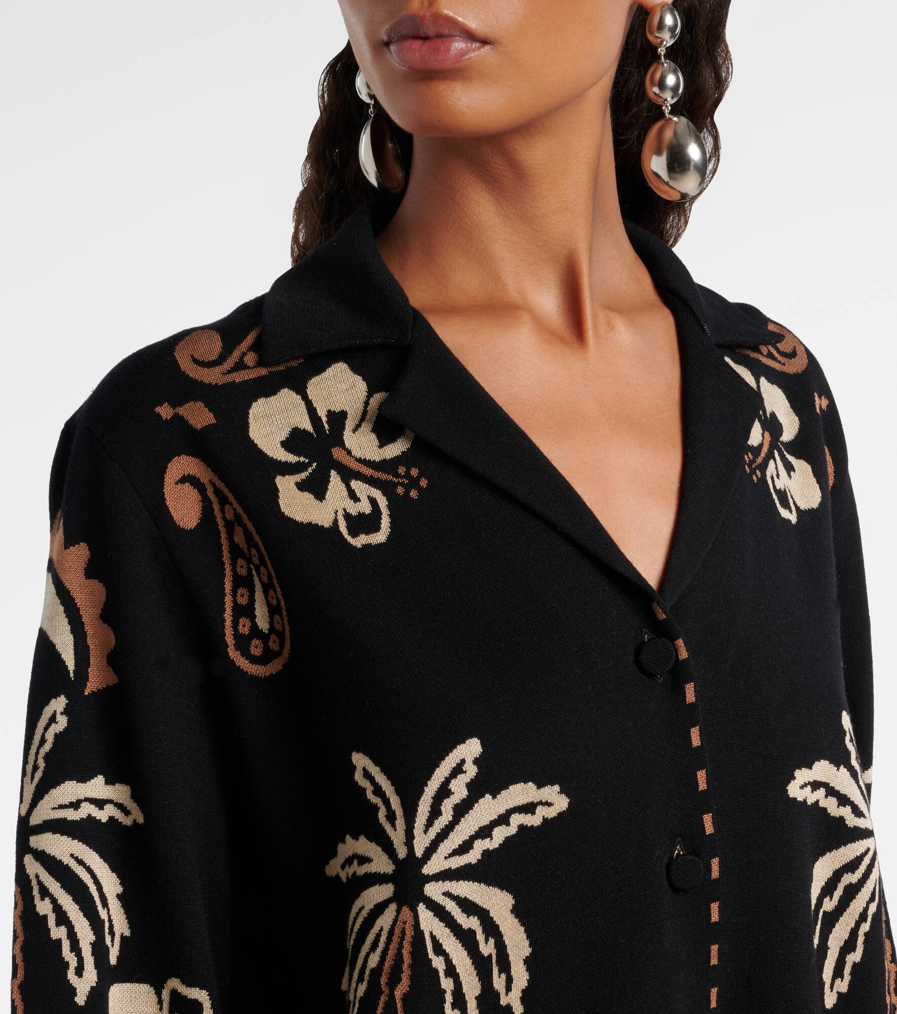 Glimpse of Eden wool and silk shirt - 4