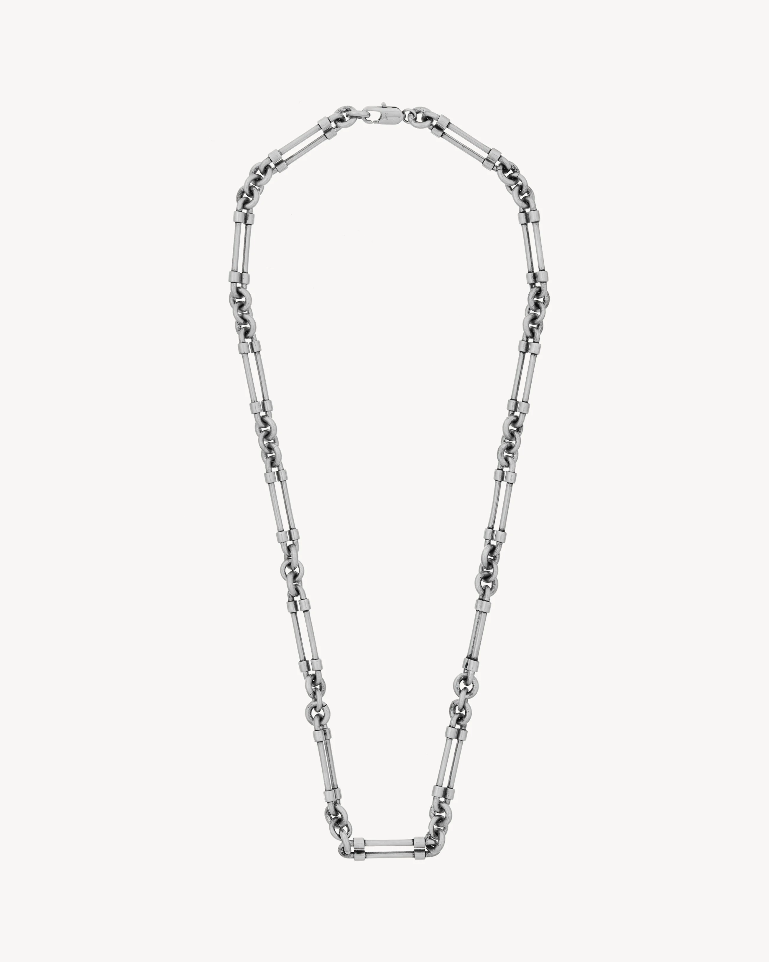 BOLT CHAIN NECKLACE IN METAL - 1