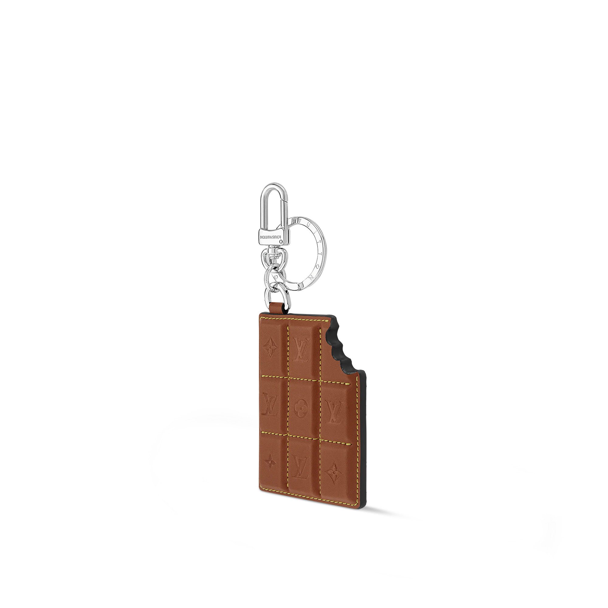 LV Chocolate Bar Figurine Key Holder And Bag Charm - 3