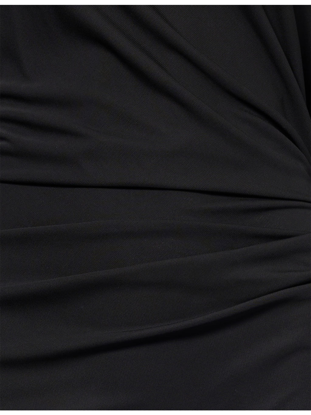 Asymmetric Draped Jersey Midi Dress - 7
