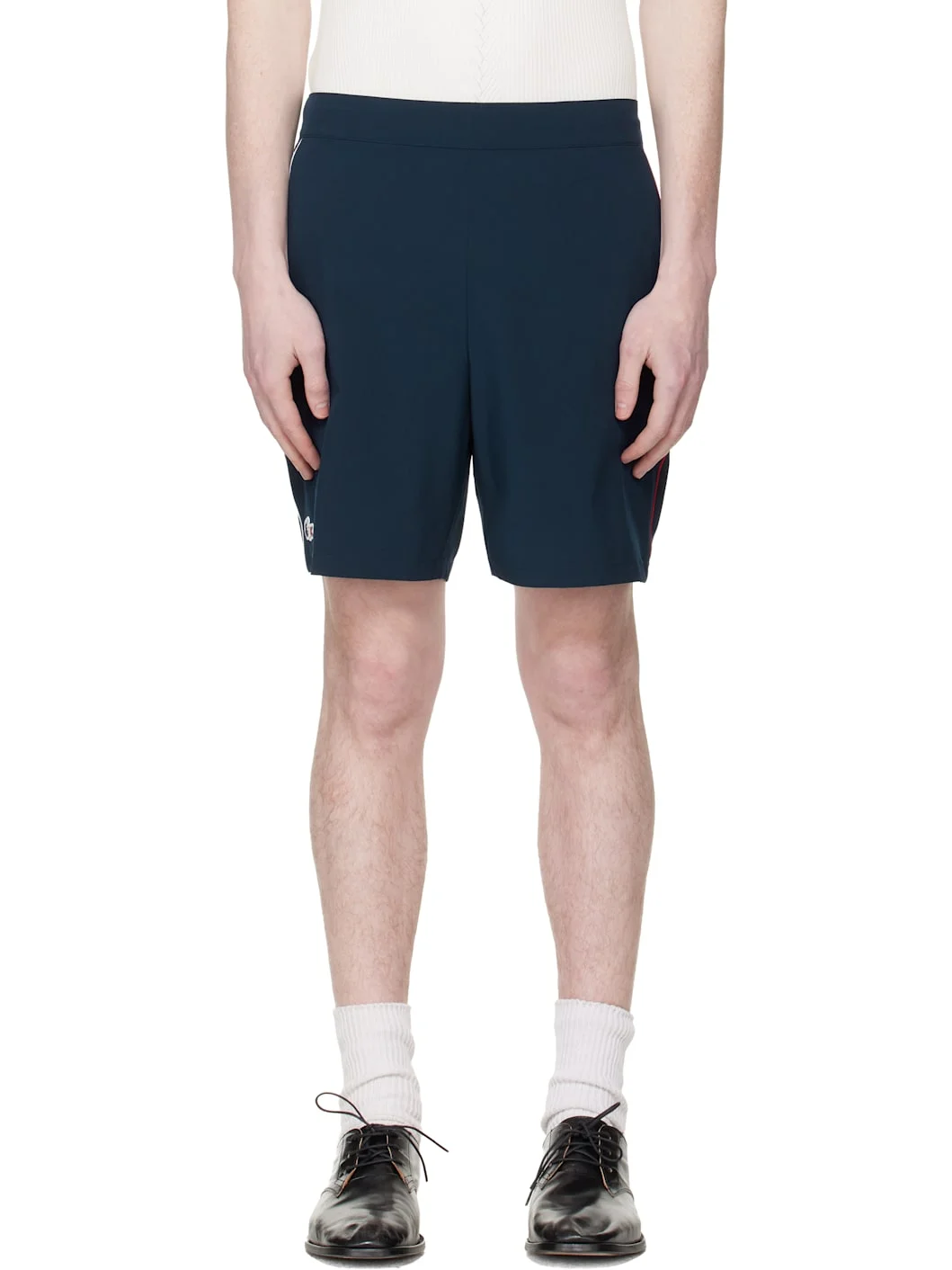 Navy French Tennis Team Shorts - 1