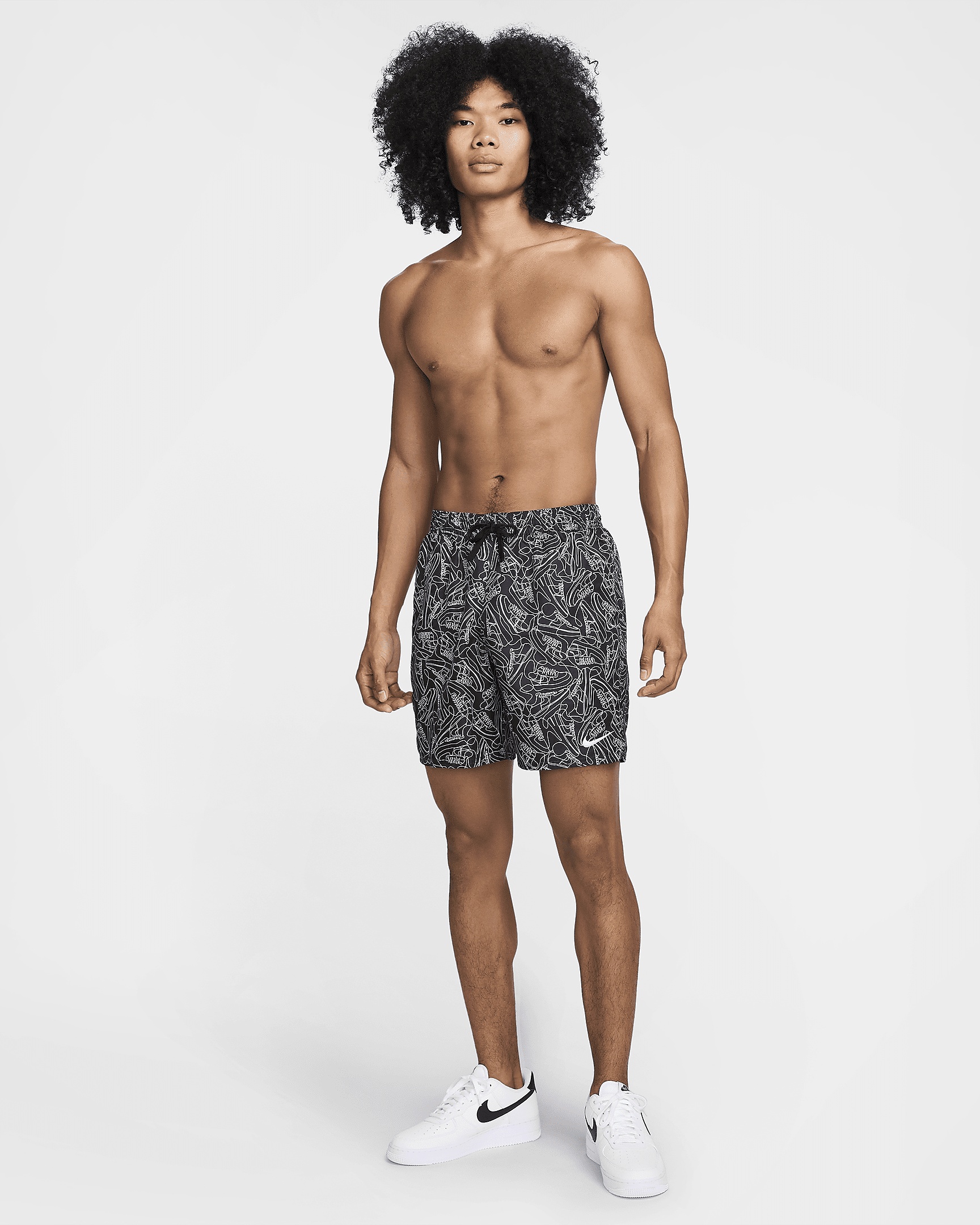 Nike Swim Sneakers Men's 7" Volley Shorts - 8