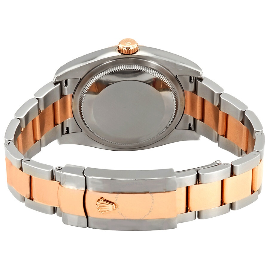 Rolex Oyster Perpetual Datejust 36 Black Concentric Dial Stainless Steel and 18K Everose Gold Bracel - 3