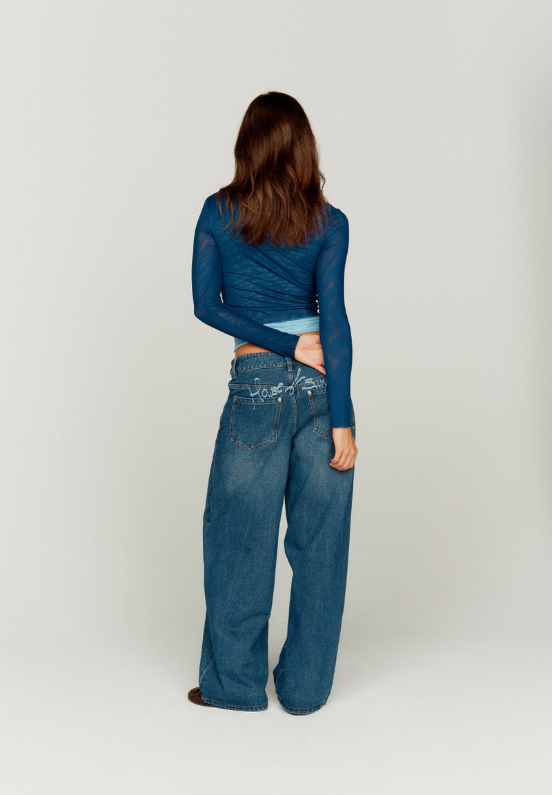 13OZ WIDE LEG DENIM 3