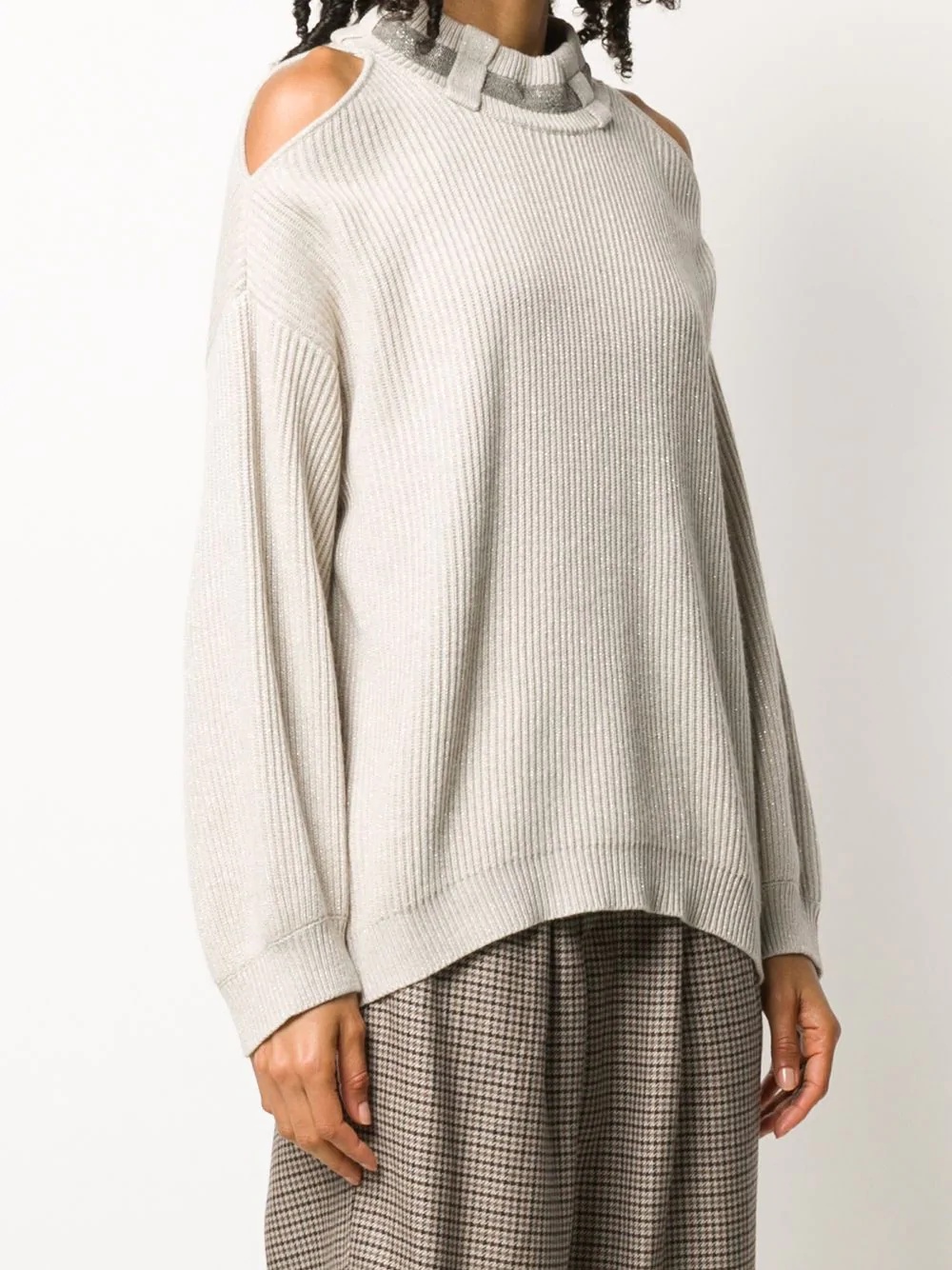 cold shoulder jumper - 3