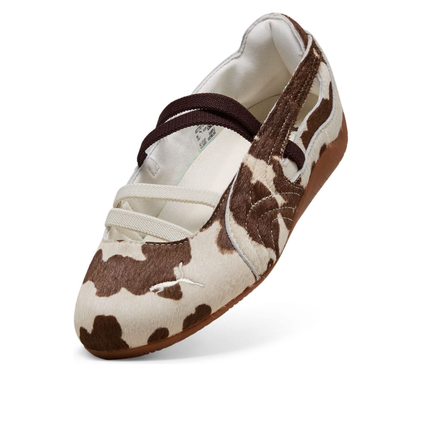 (WMNS) PUMA Speedcat Ballet 'Cow Print' 407787-01 - 3