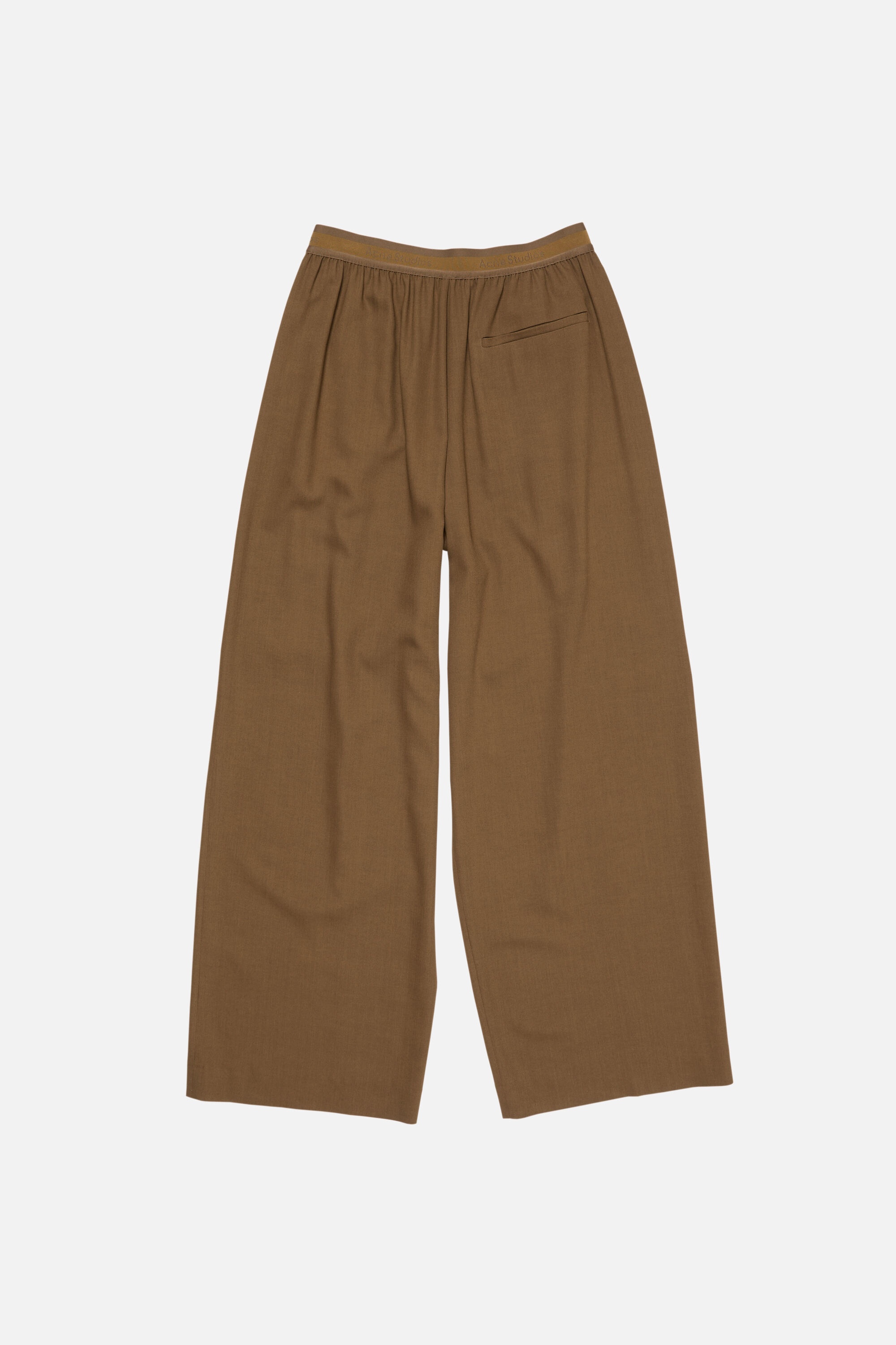 Wool trousers - Brown - 7