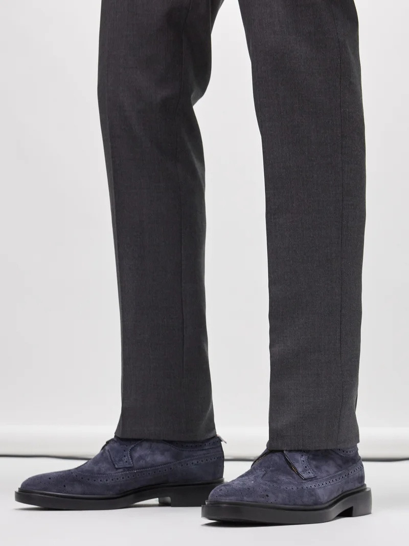 Thom Browne Longwing suede brogues outlook