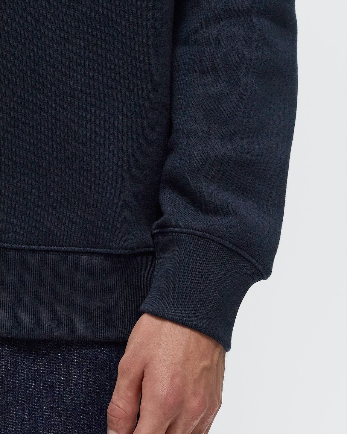 【Maison Kitsune】HANDWRITING STRIPED COMFO◆NM00310KM0307 Maison Kitsune Handwriting Stripe Comfort Sweatshirt