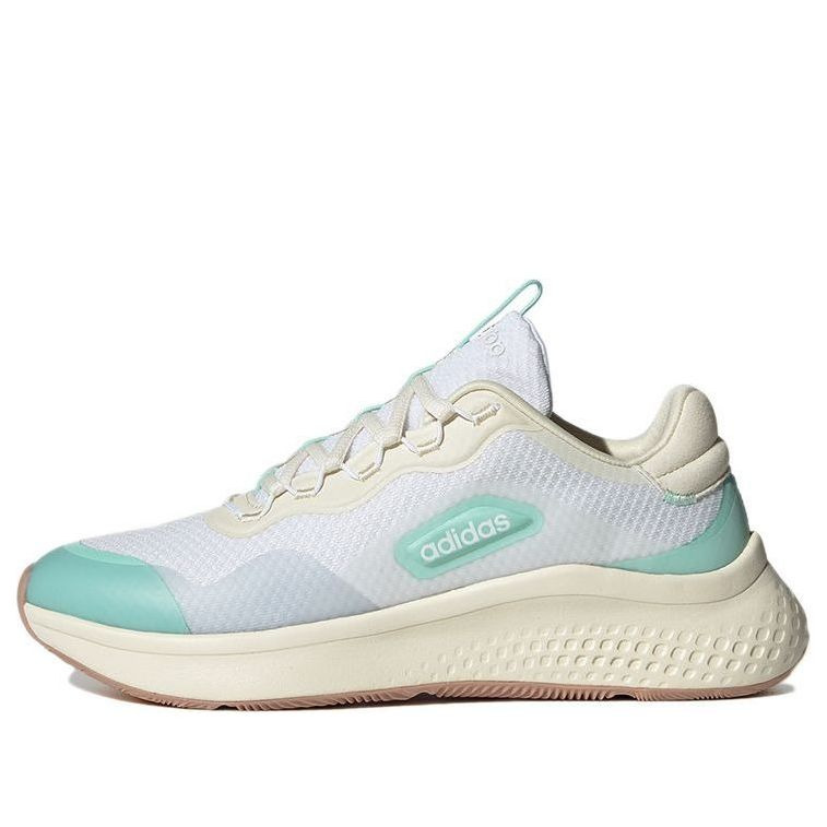 (WMNS) adidas neo Primrose Sleek 'White Green' FZ1938 - 1