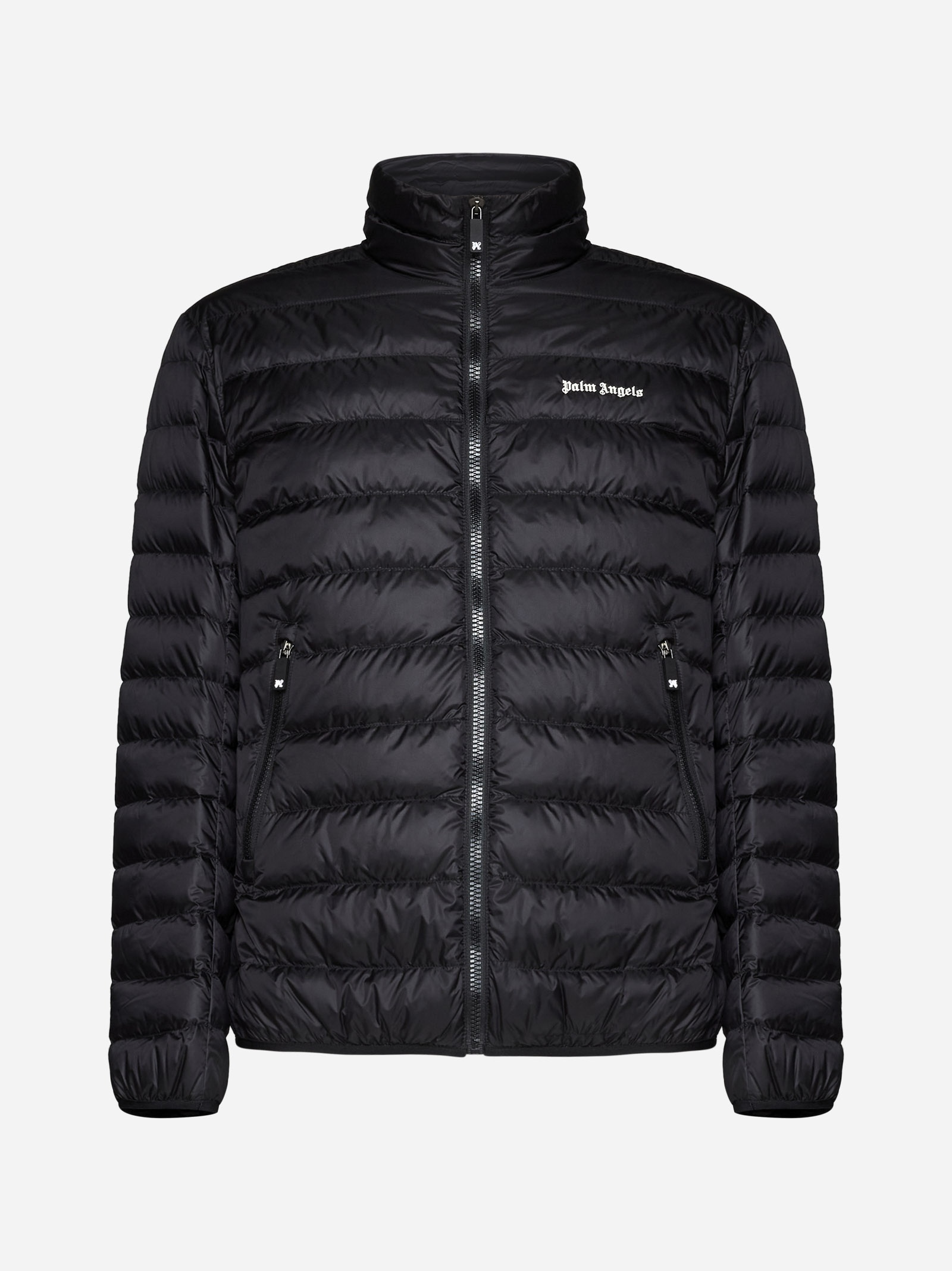 Lightweight quilted nylon down jacket - 1