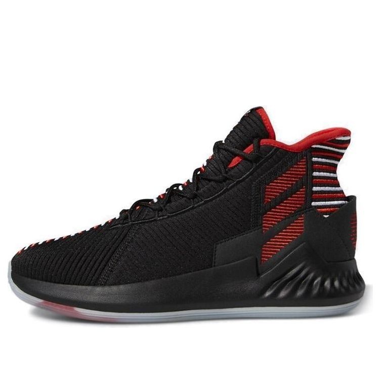 adidas Derrick Rose 9 GEEK UP 'Black White Red' EE6846 - 1