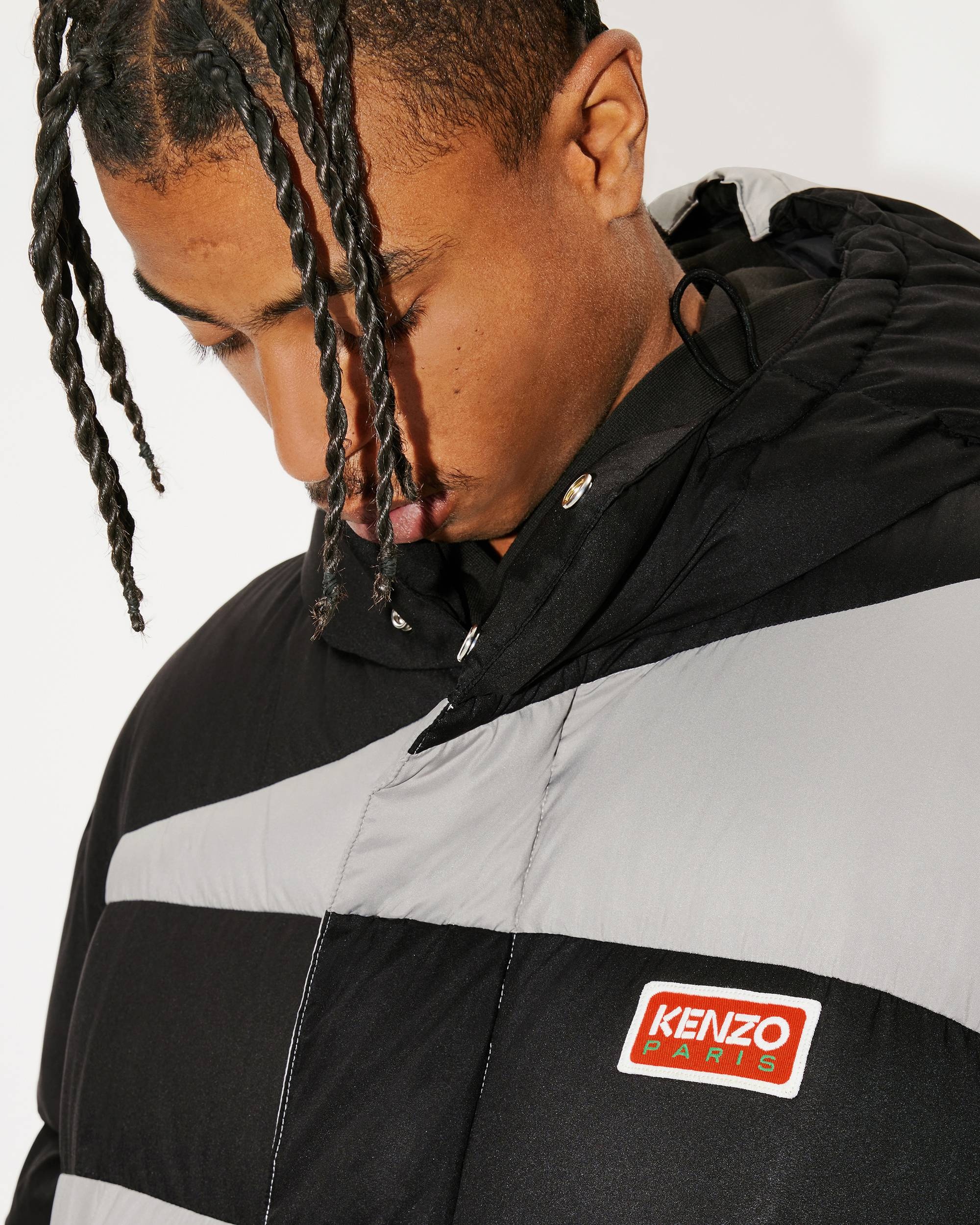 'KENZO Dazzle Stripe' hooded parka - 5